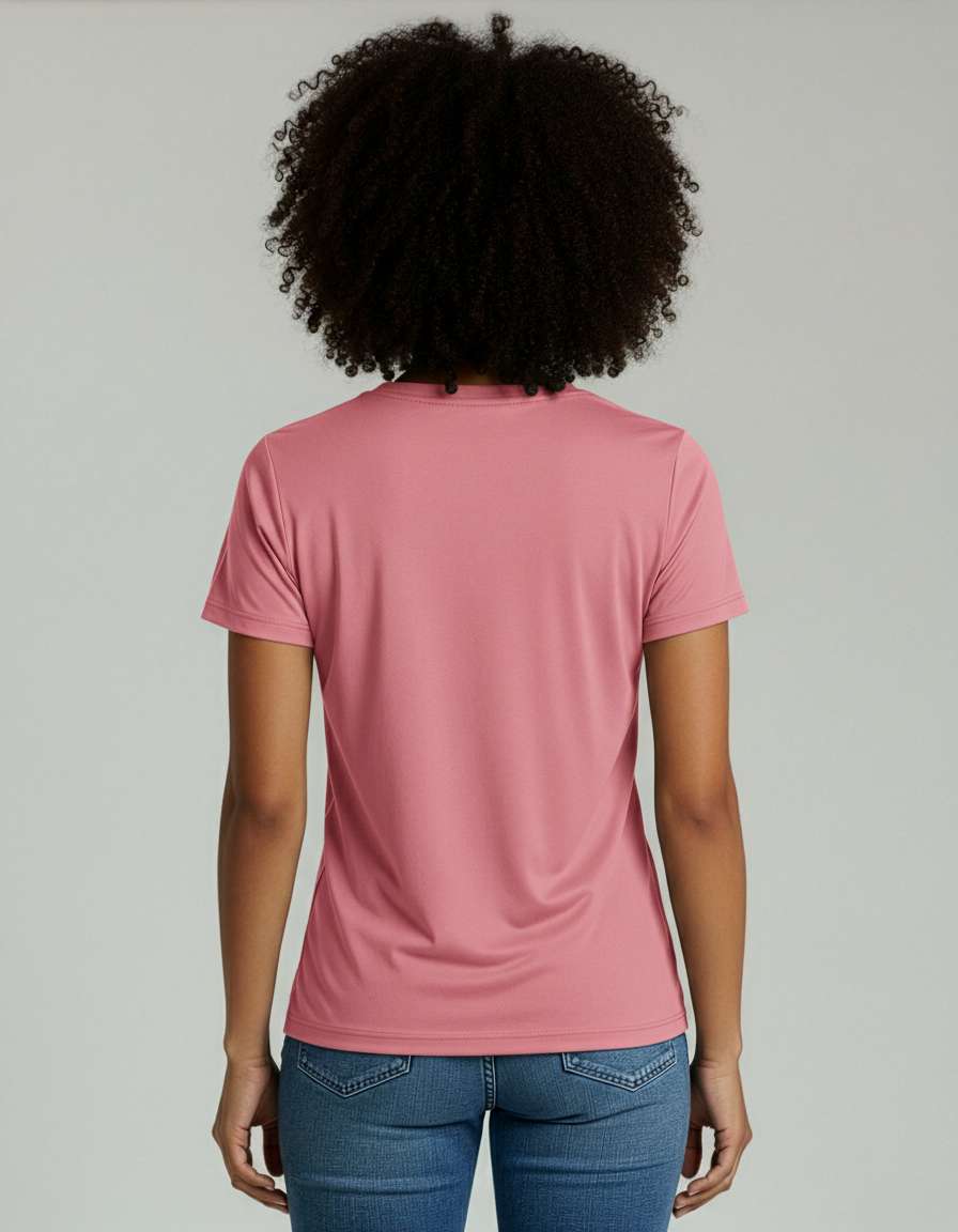 4 Pack: Women's Short-Sleeve V-Neck T-Shirt (Available in Plus Size)