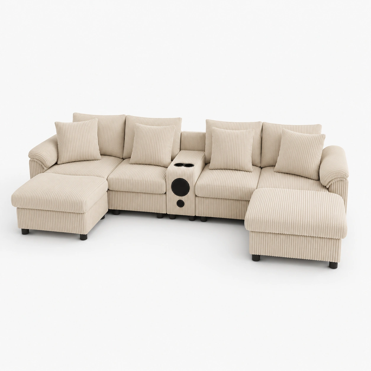 sofa modular beige