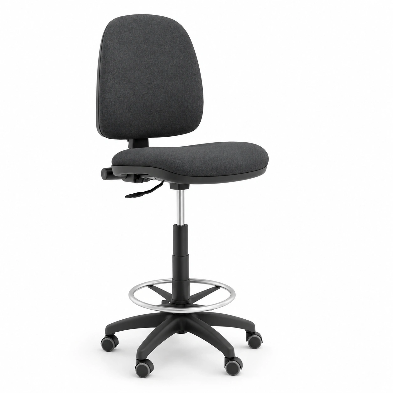 Silla de oficina regulable negra