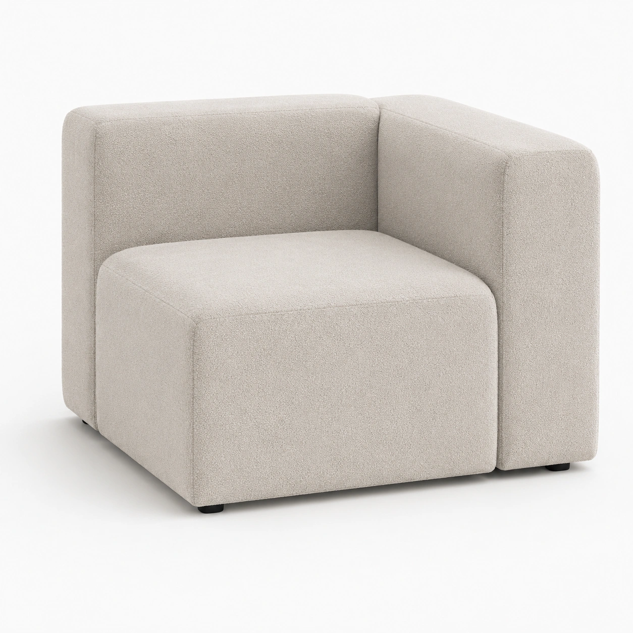 Sofa modular esquinero color marfil