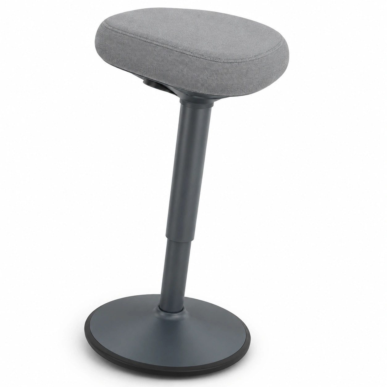 Taburete ergonomico de equilibrio gris
