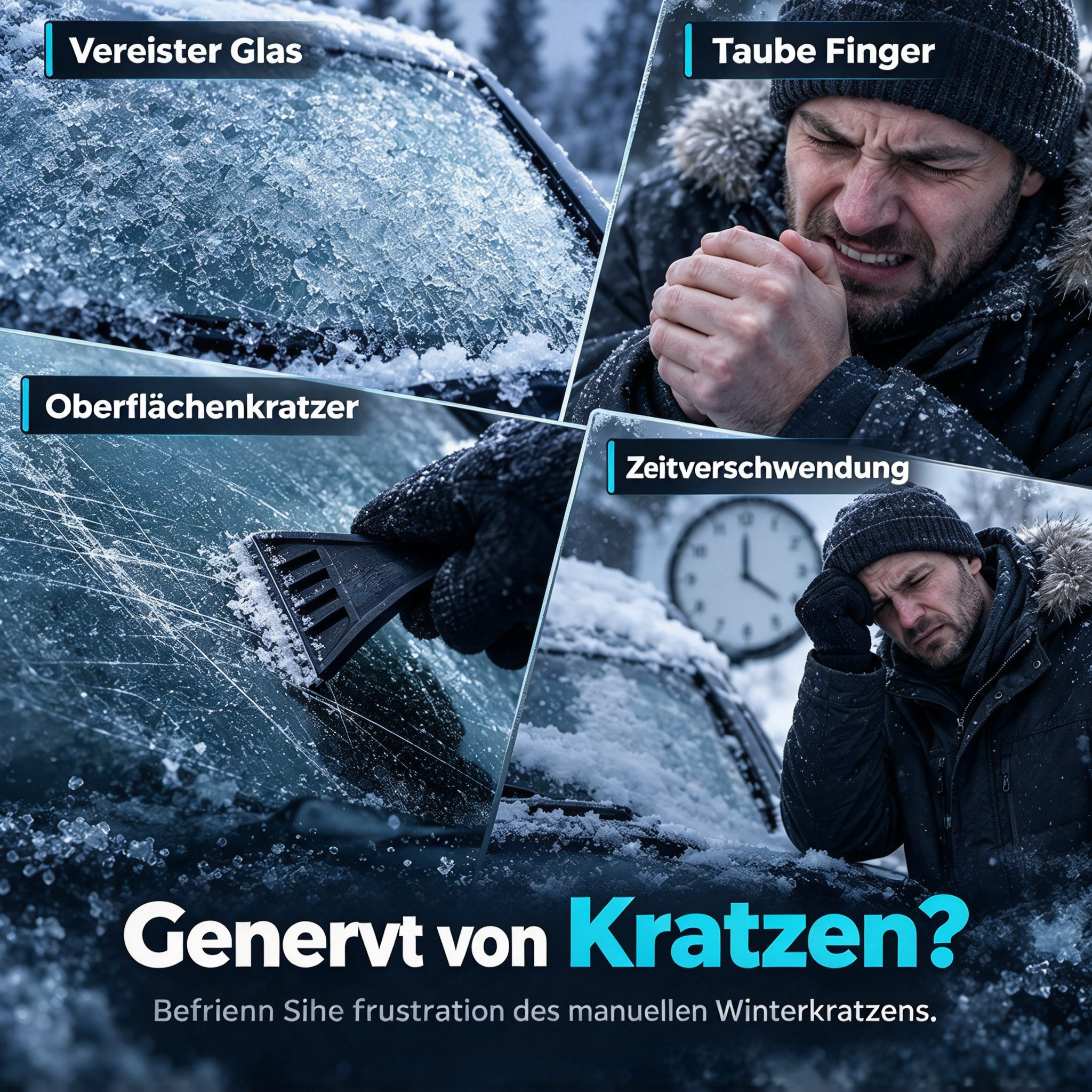 Elektromagnetisches Gerät zur molekularen Interferenz für Fahrzeuge – zur Enteisung und Schneebeseitigung