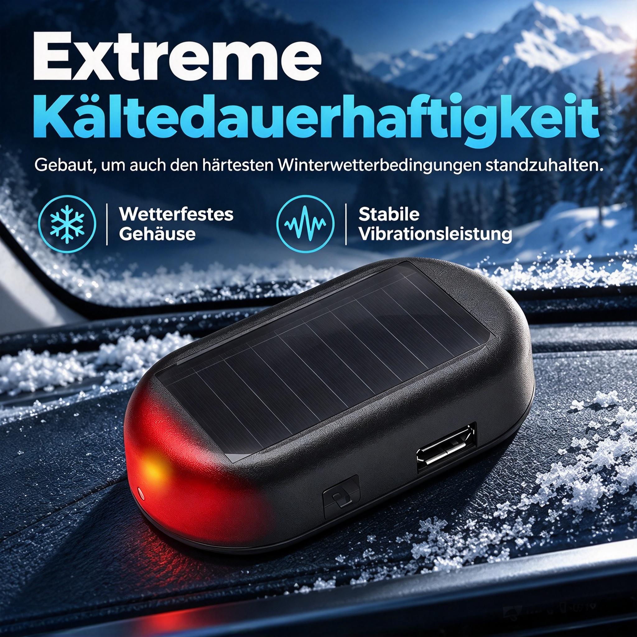 Elektromagnetisches Gerät zur molekularen Interferenz für Fahrzeuge – zur Enteisung und Schneebeseitigung