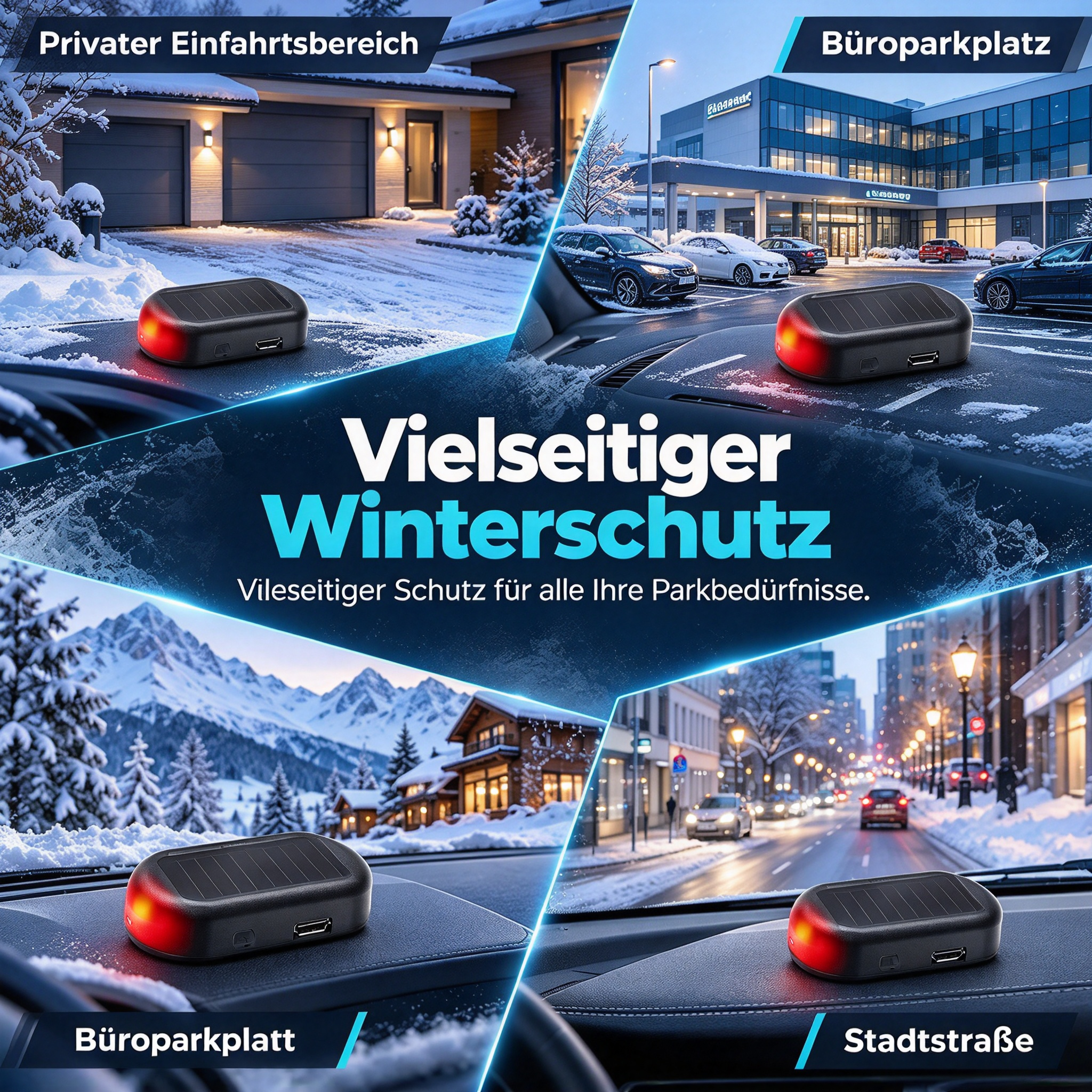 Elektromagnetisches Gerät zur molekularen Interferenz für Fahrzeuge – zur Enteisung und Schneebeseitigung