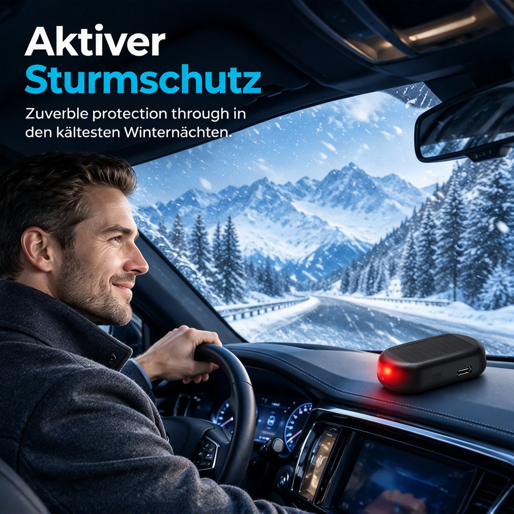 Elektromagnetisches Gerät zur molekularen Interferenz für Fahrzeuge – zur Enteisung und Schneebeseitigung
