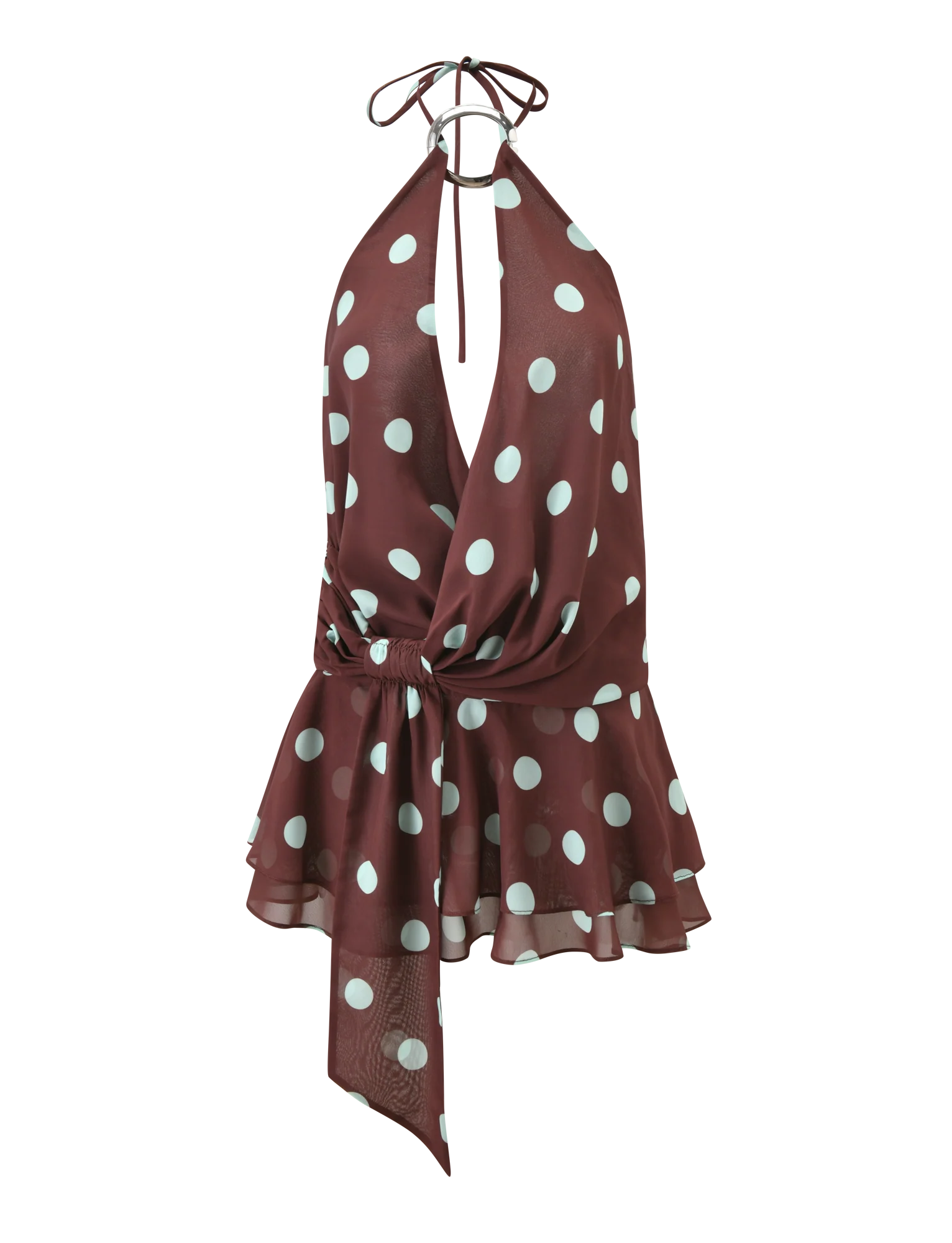 INDIGO MINI DRESS 2.0 - BURGUNDY ROMANTICA