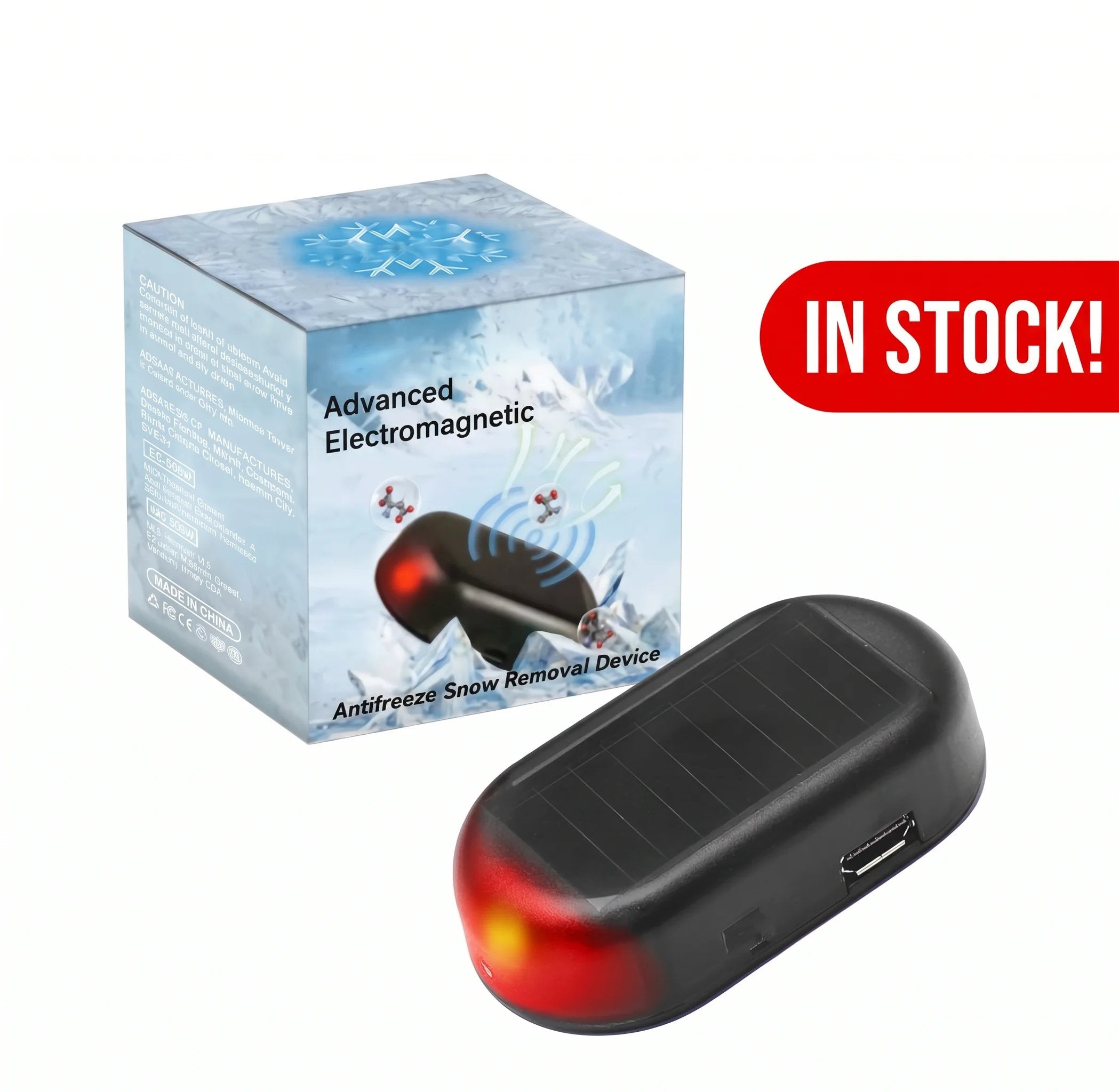 Elektromagnetisches Gerät zur molekularen Interferenz für Fahrzeuge – zur Enteisung und Schneebeseitigung