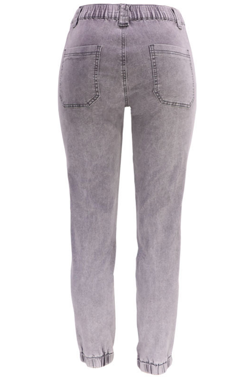Fashionable Camouflage Versatile Elastic High Waisted Jeans