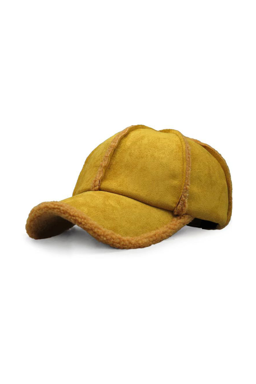 Ladies Fashion Winter Warm Thick Baseball Cap