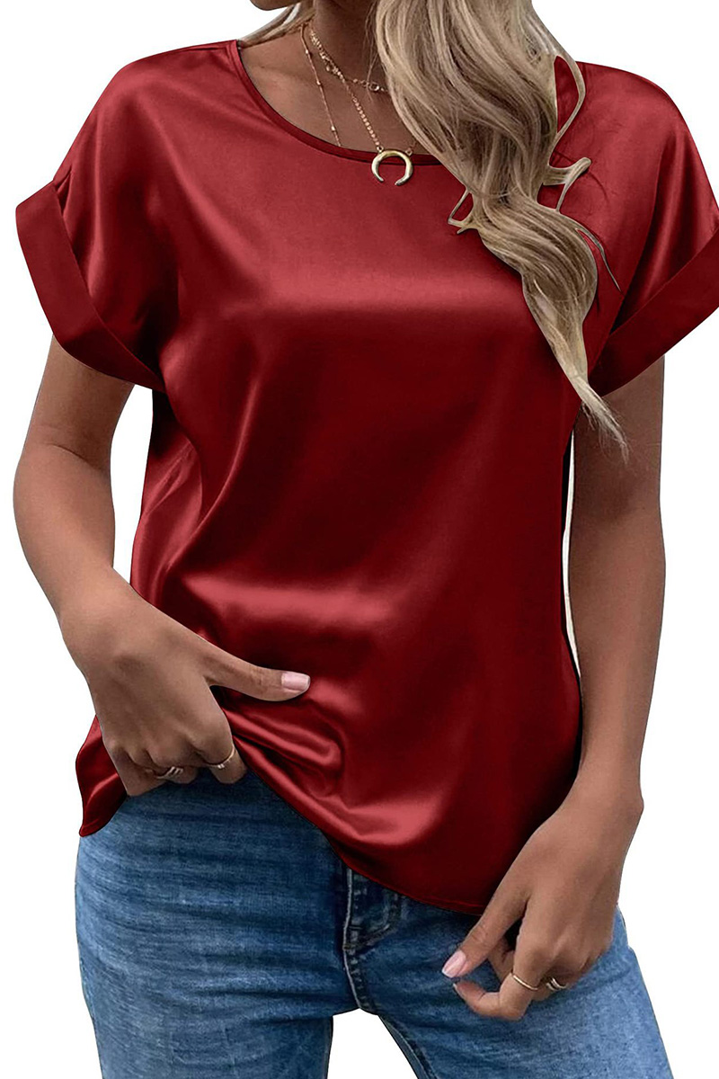 Women‘s Round-Neck Straight-Cut T-Shirt