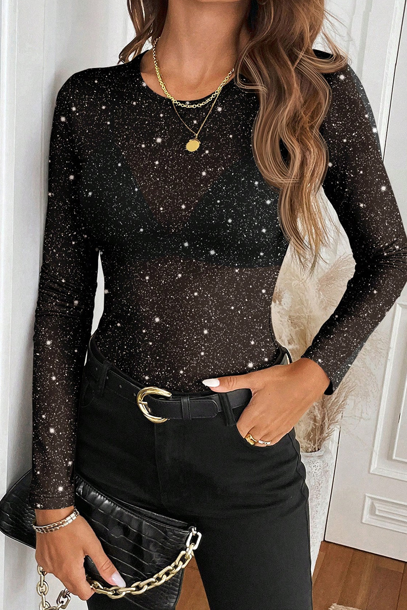 Women's Sexy Rhinestone Top