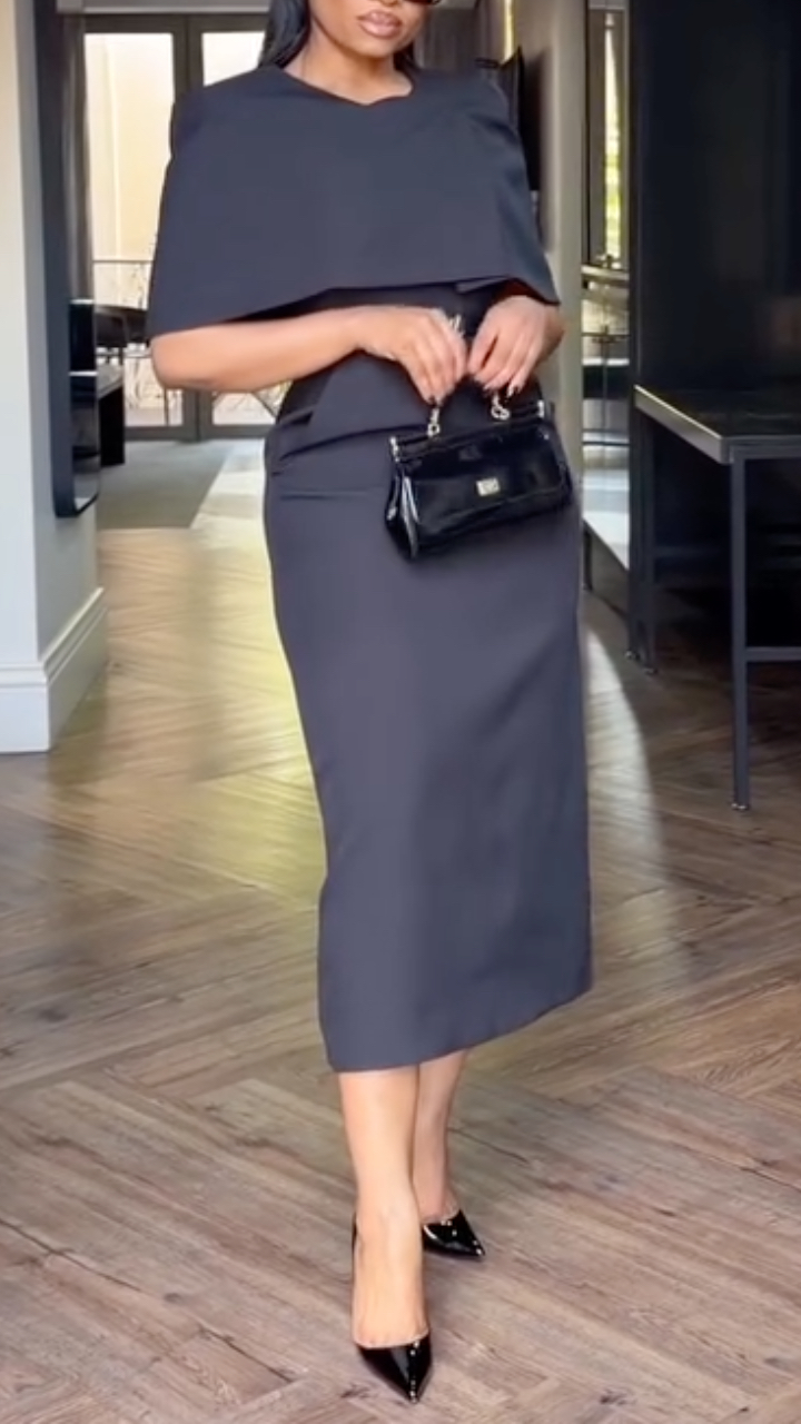 Women's Two-piece Elegant Commuter Dress