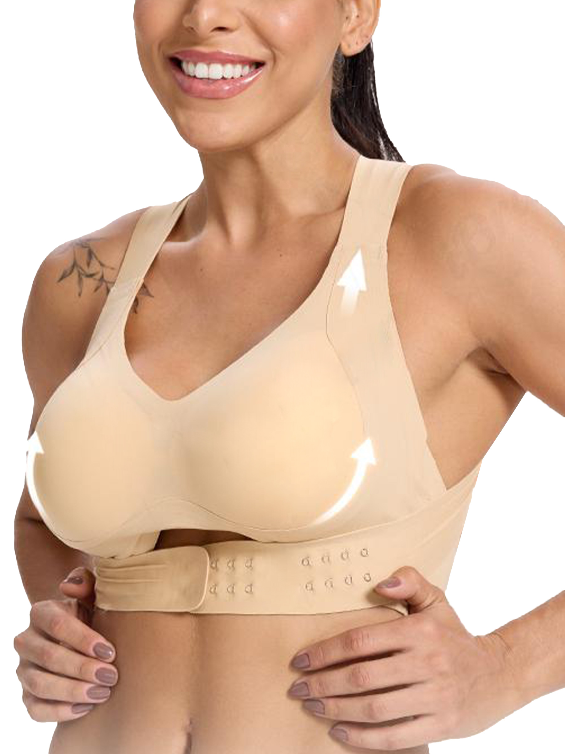 Postural Correction Wireless Back Support Full Coverage Bra