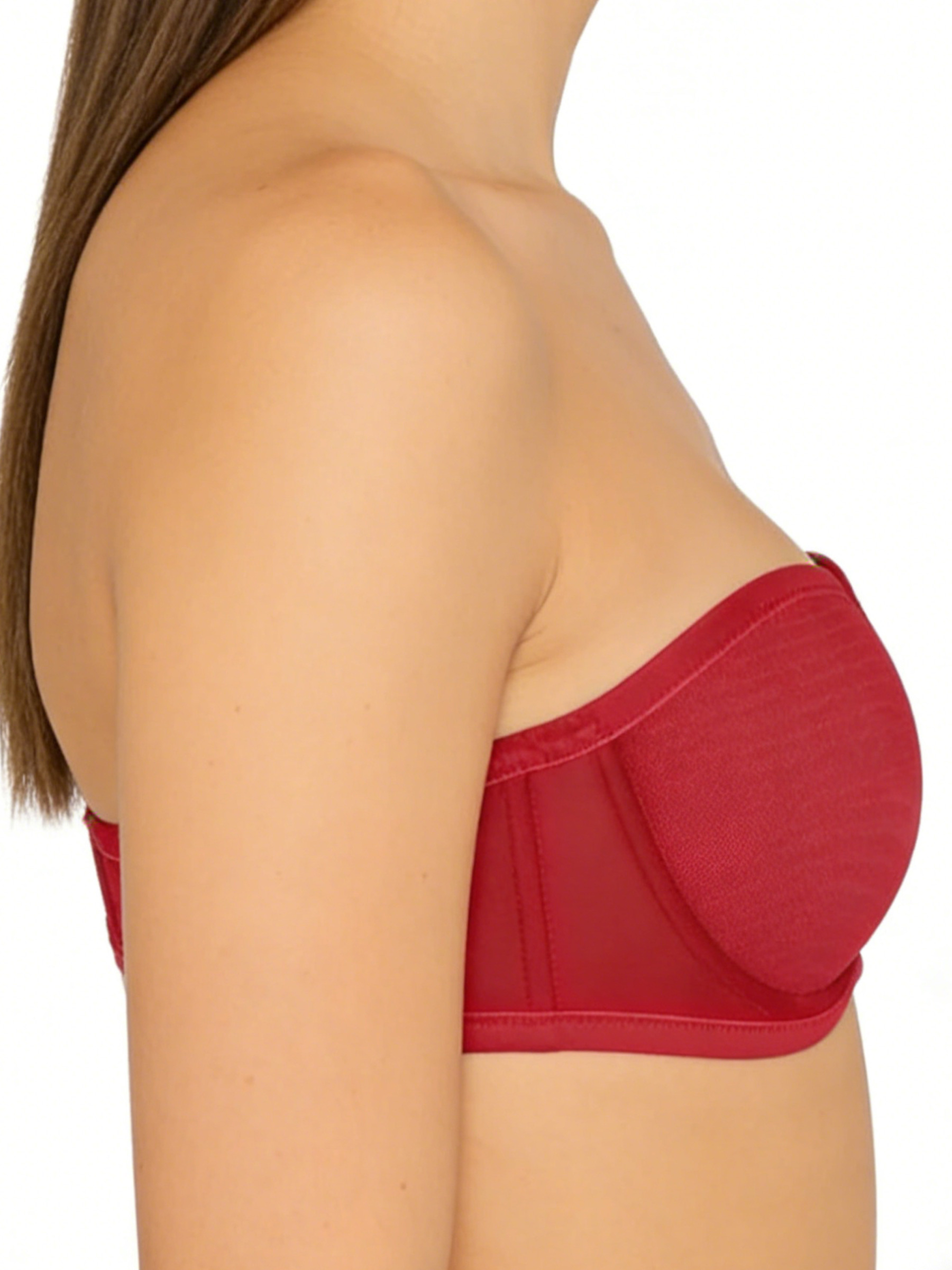 Convertible Strapless Minimizer Bandeau Bra
