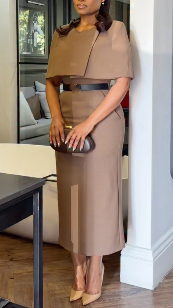 Women's Two-piece Elegant Commuter Dress