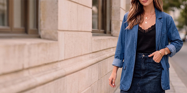 DENIM TOP