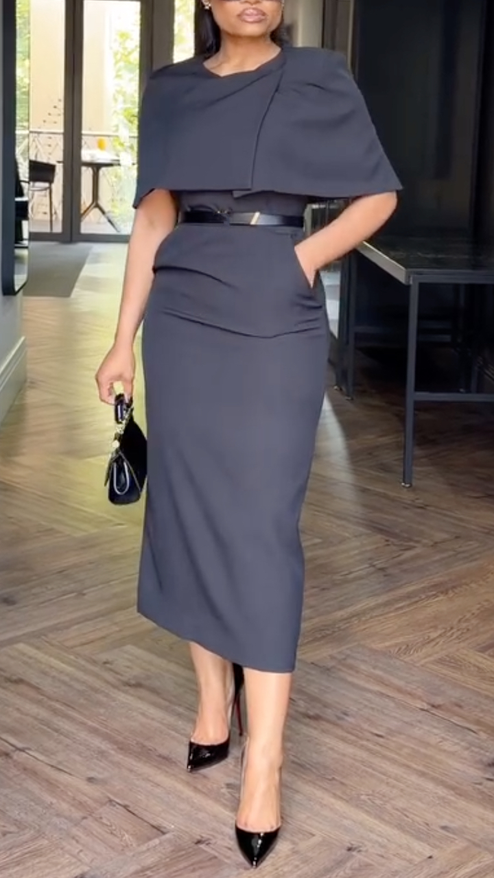 Women's Two-piece Elegant Commuter Dress