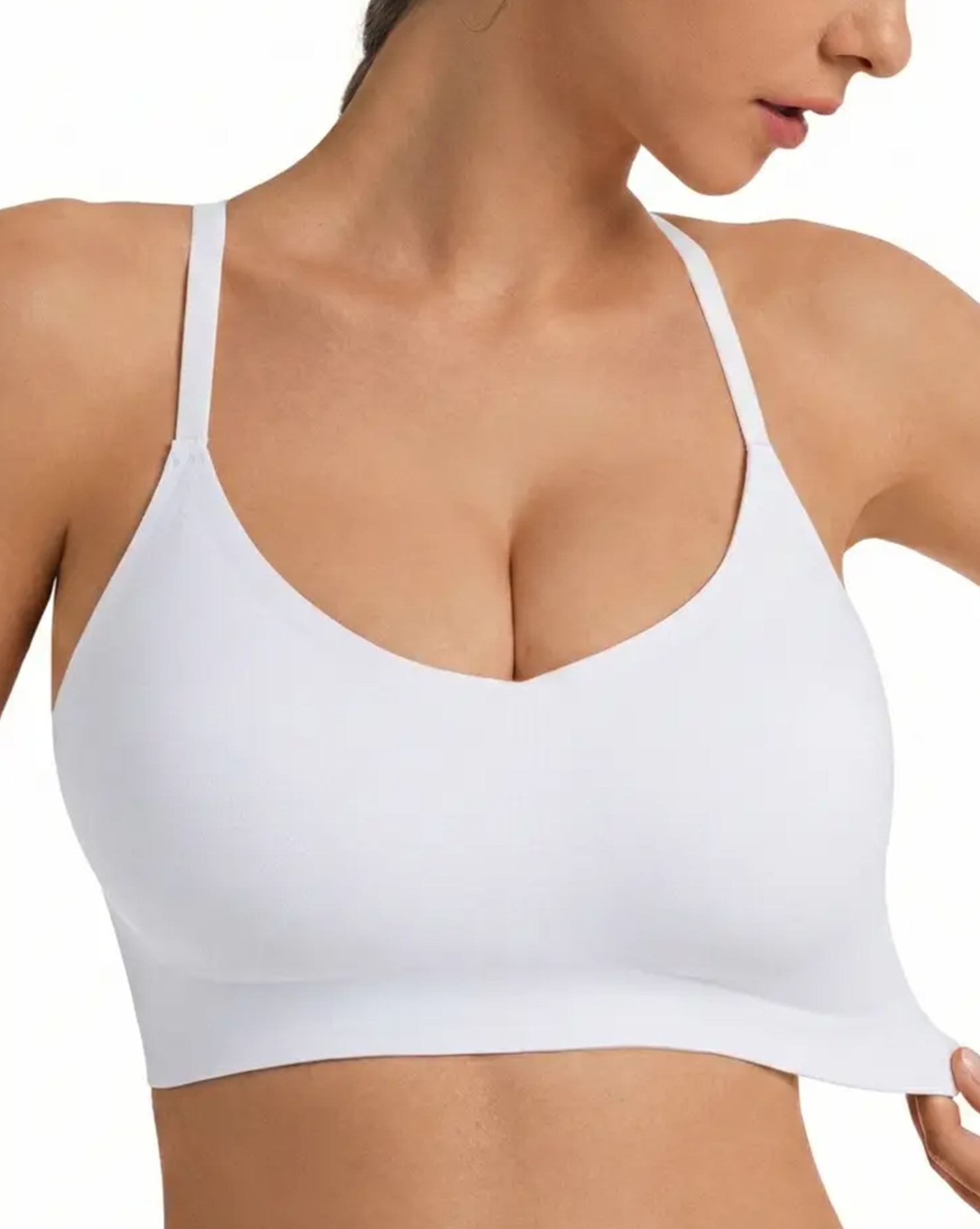 Lace Racerback Wireless Seamless Bralette