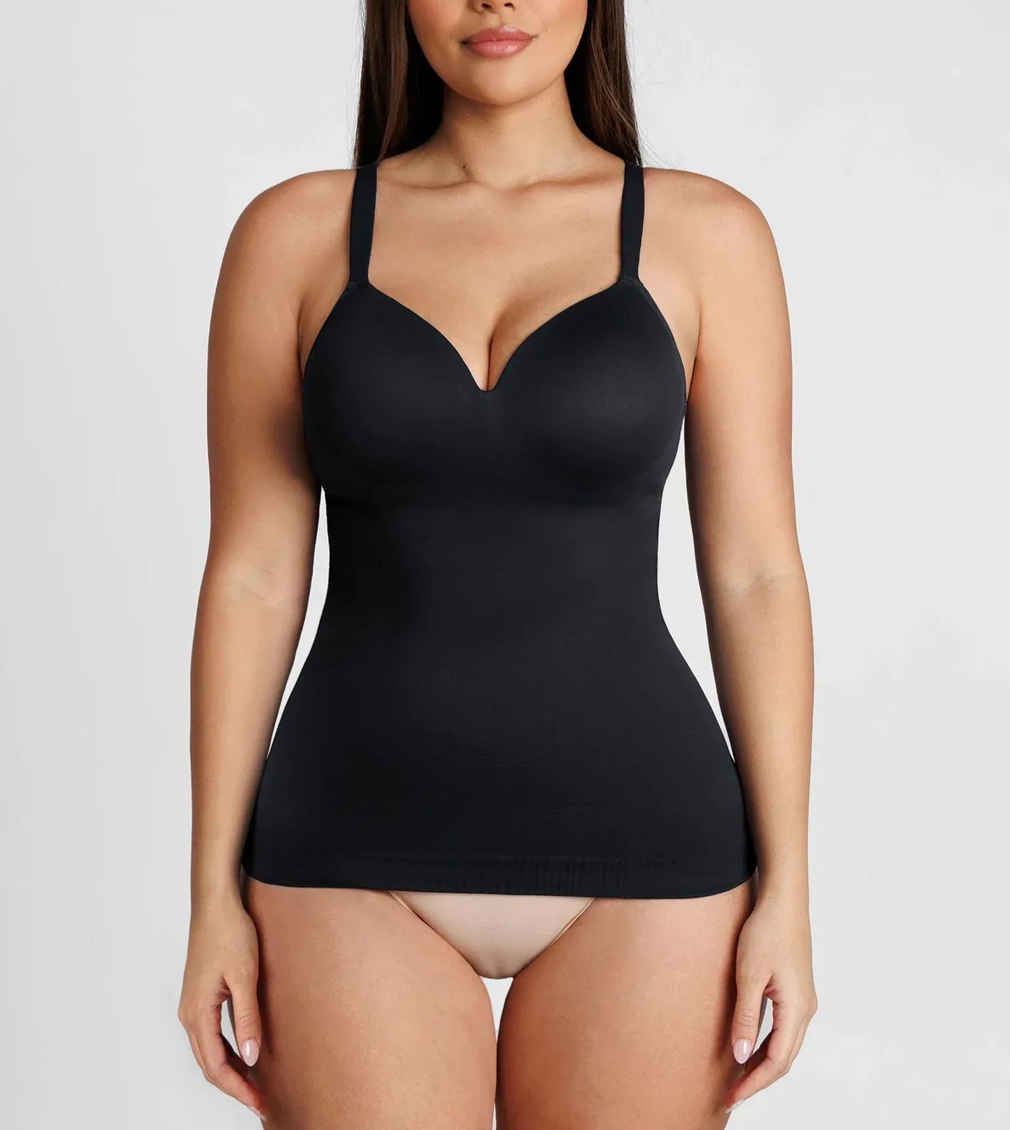 Seamless Built-In Bra Cami Top