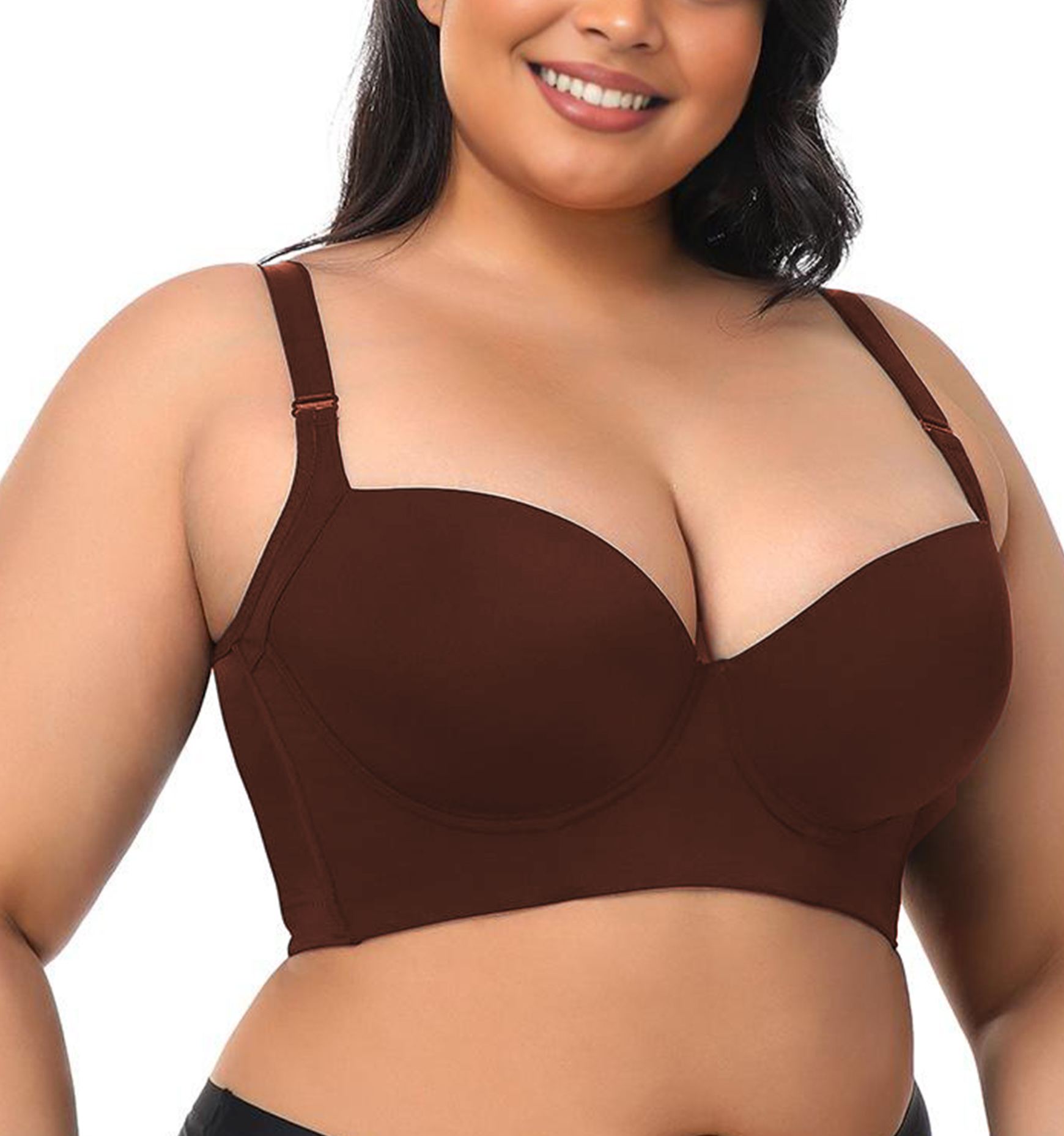 Wireless Unlined Seamless Comfort Bralette T-Shirt Bra