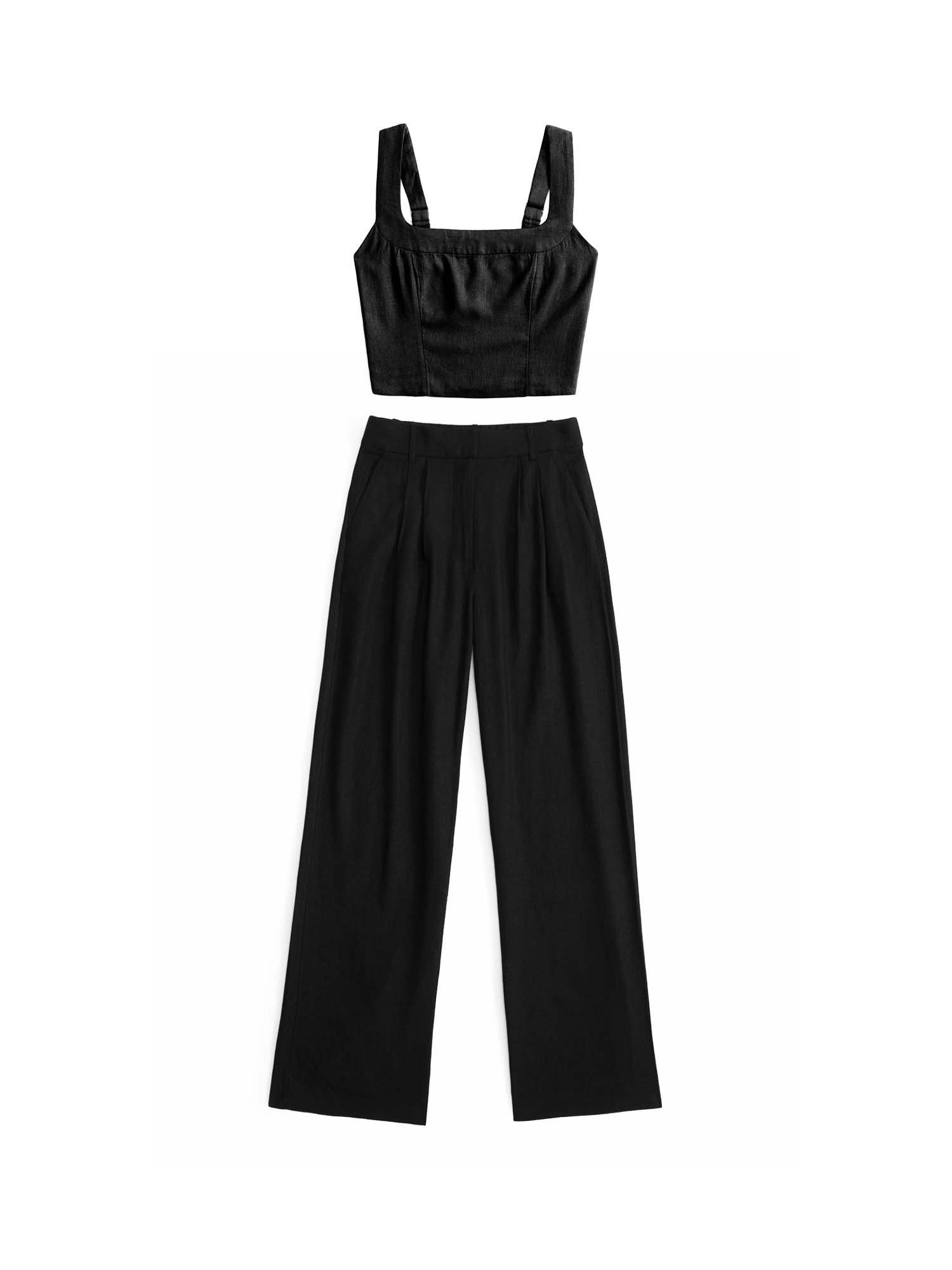 Tailored Linen-Blend Set(BUY 2 FREE SHIPPING)