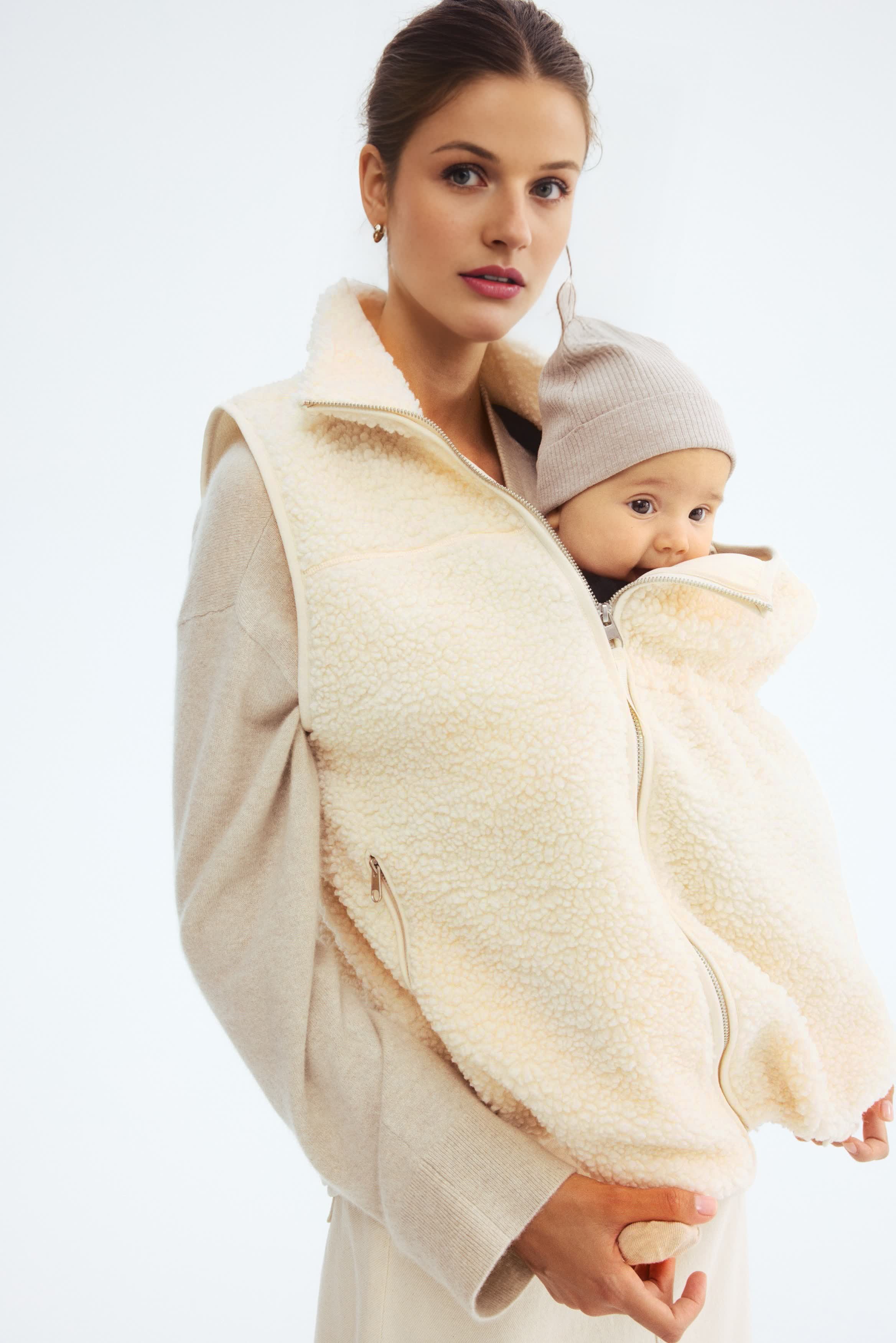 MAMA Before & After Babywearing Fleece Jacket & Vest (Buy 2 Free Shipping)