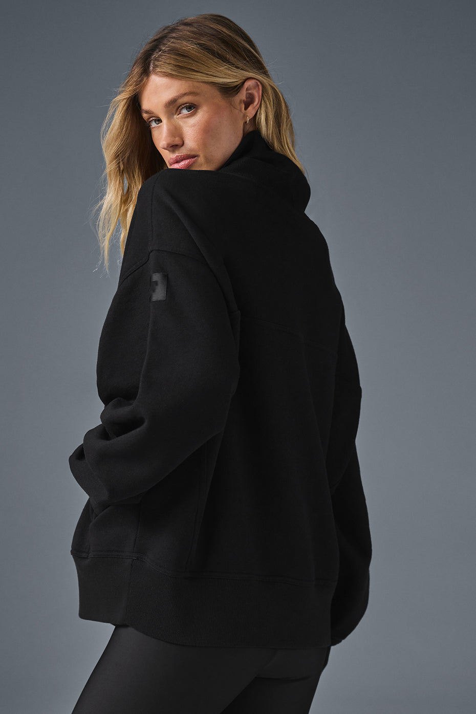 Hazy Mock Neck Pullover(Buy 2 Free Shipping)