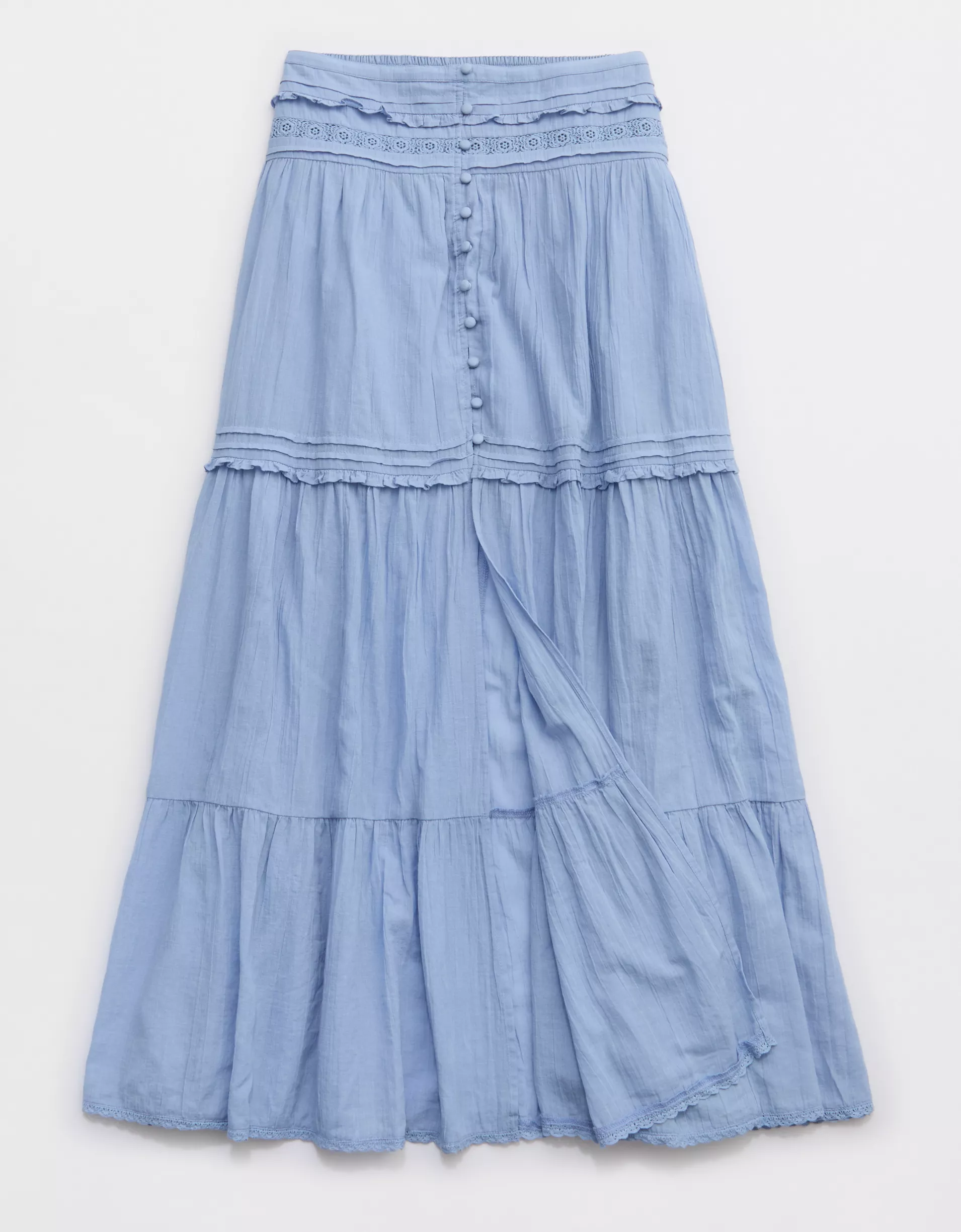 Boho Button Maxi Skirt(Buy 2 Free Shipping)