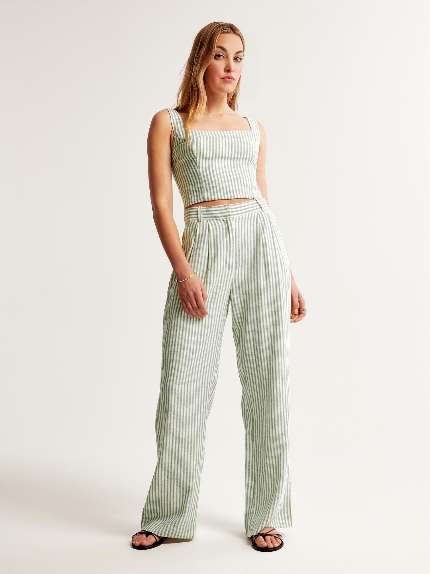 Tailored Linen-Blend Set(BUY 2 FREE SHIPPING)