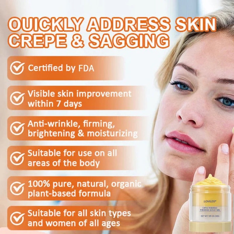 🌿 Tightening Burn Gold Massage Cream ( ⌛ LAST DAY 50% OFF)
