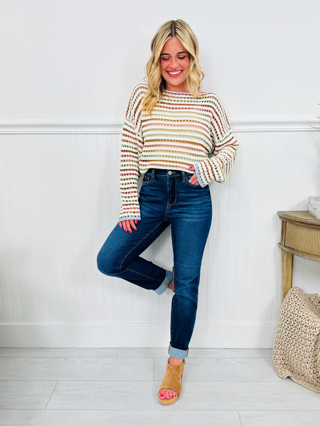 Judy Blue The Coolest Boyfriend Jeans(Buy 2 Free Shipping)