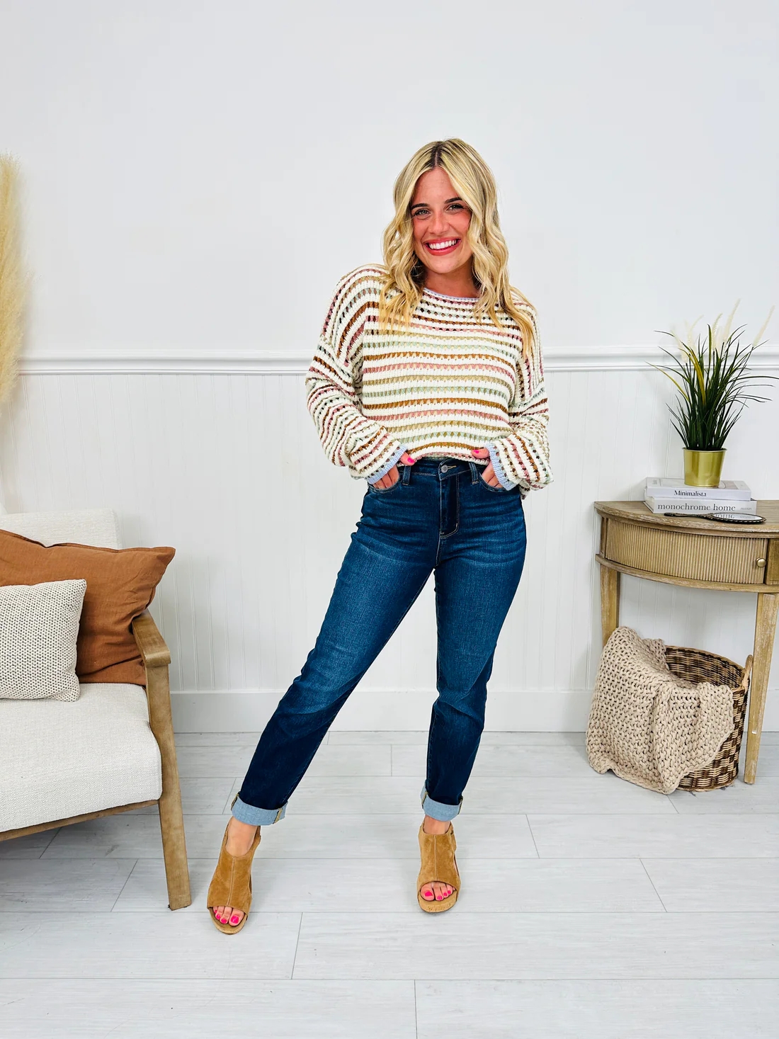 Judy Blue The Coolest Boyfriend Jeans(Buy 2 Free Shipping)