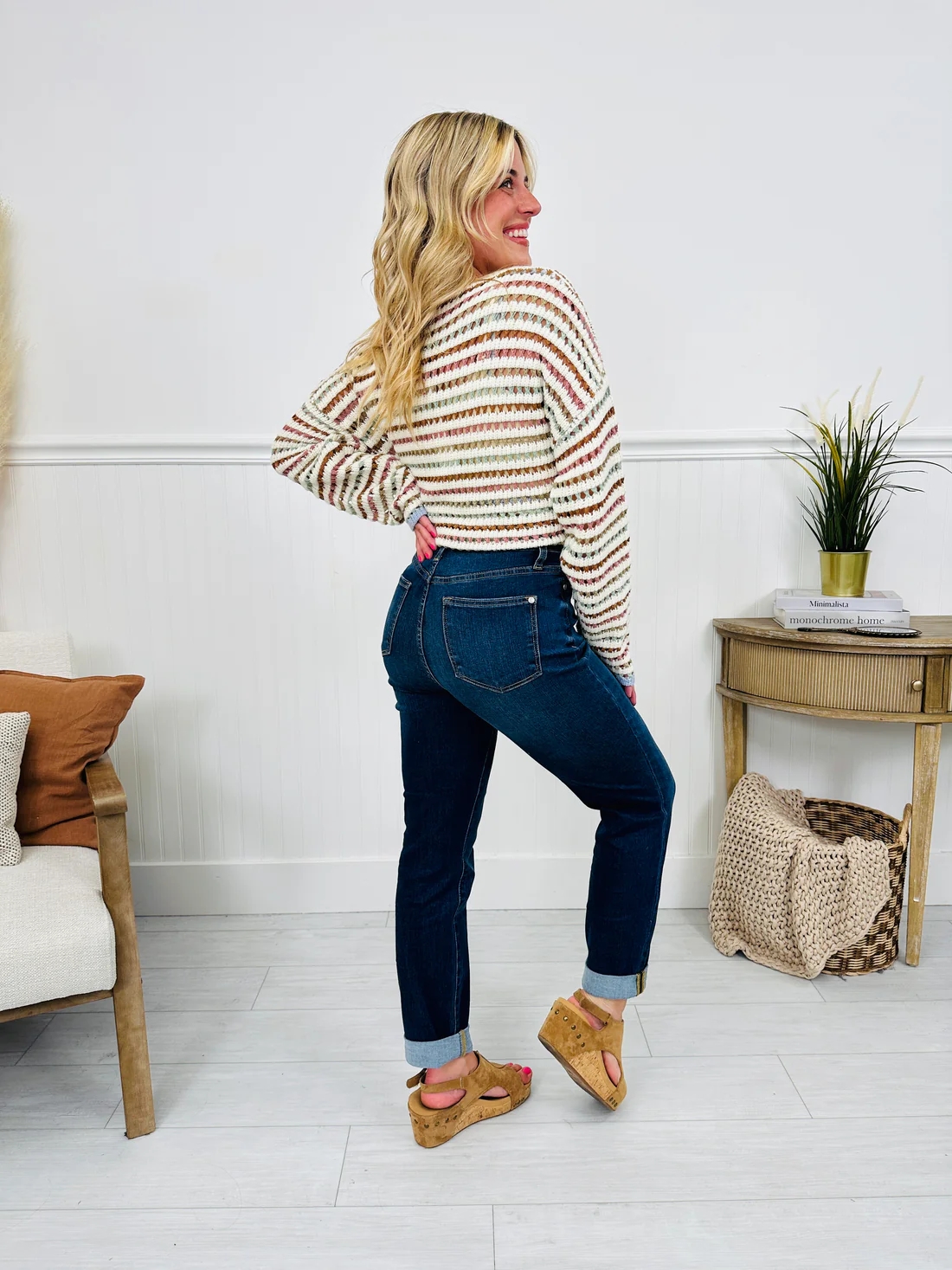 Judy Blue The Coolest Boyfriend Jeans(Buy 2 Free Shipping)
