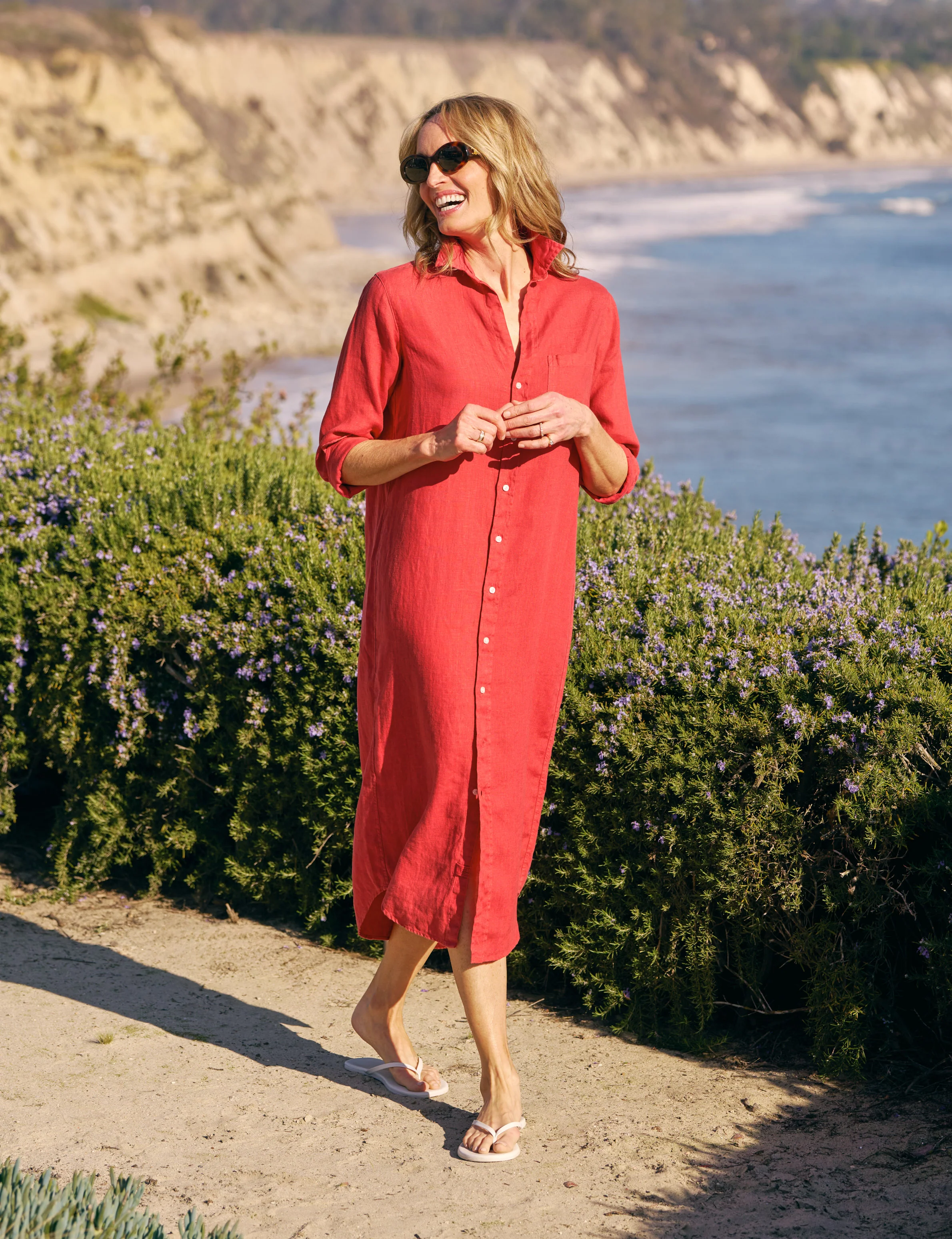 Rory Maxi Shirtdress
