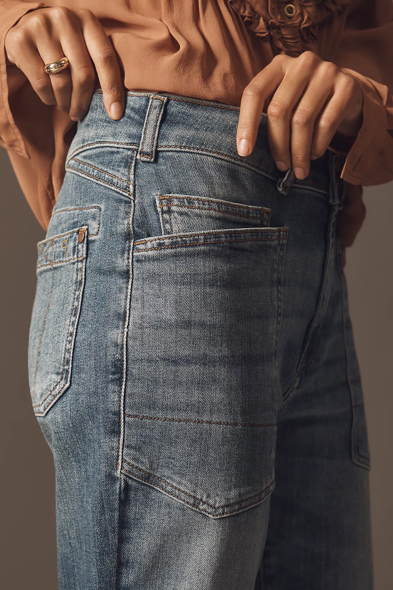 The Wanderer Mid-Rise Relaxed Jeans (Buy 2 Free Shipping)