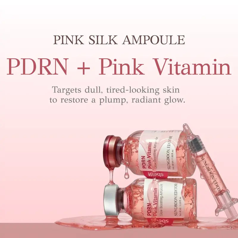 🔥Final 3 hours 50% off 🔥PDRN Pink Vitamin Glow Boosting Ampoule