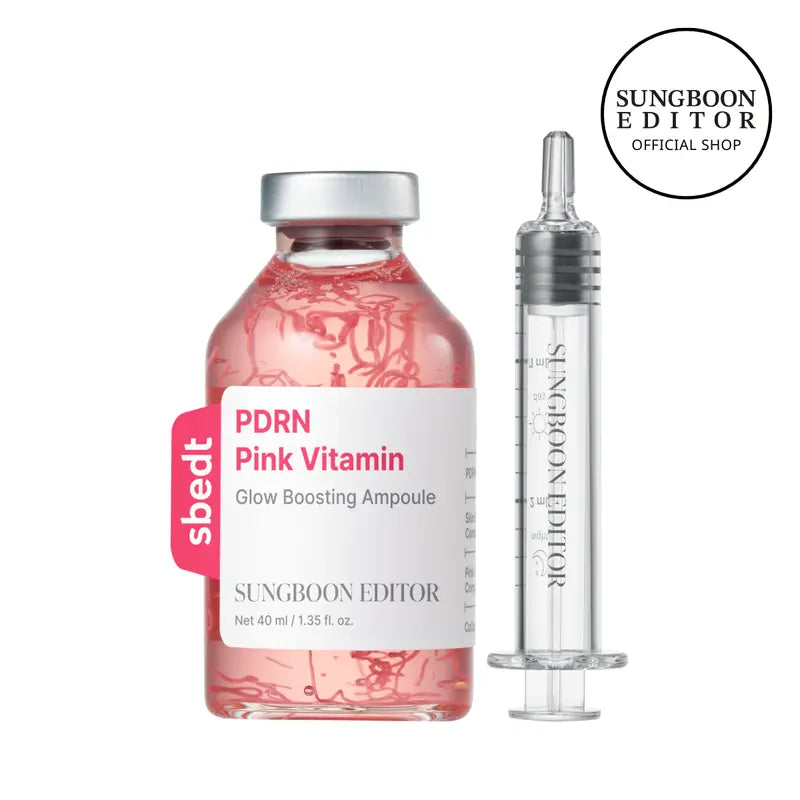 🔥Final 3 hours 50% off 🔥PDRN Pink Vitamin Glow Boosting Ampoule