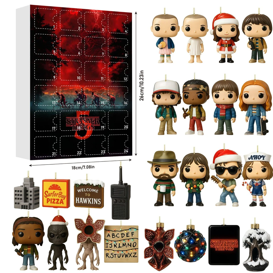 Stranger Things Christmas Countdown Calendar Blind Box