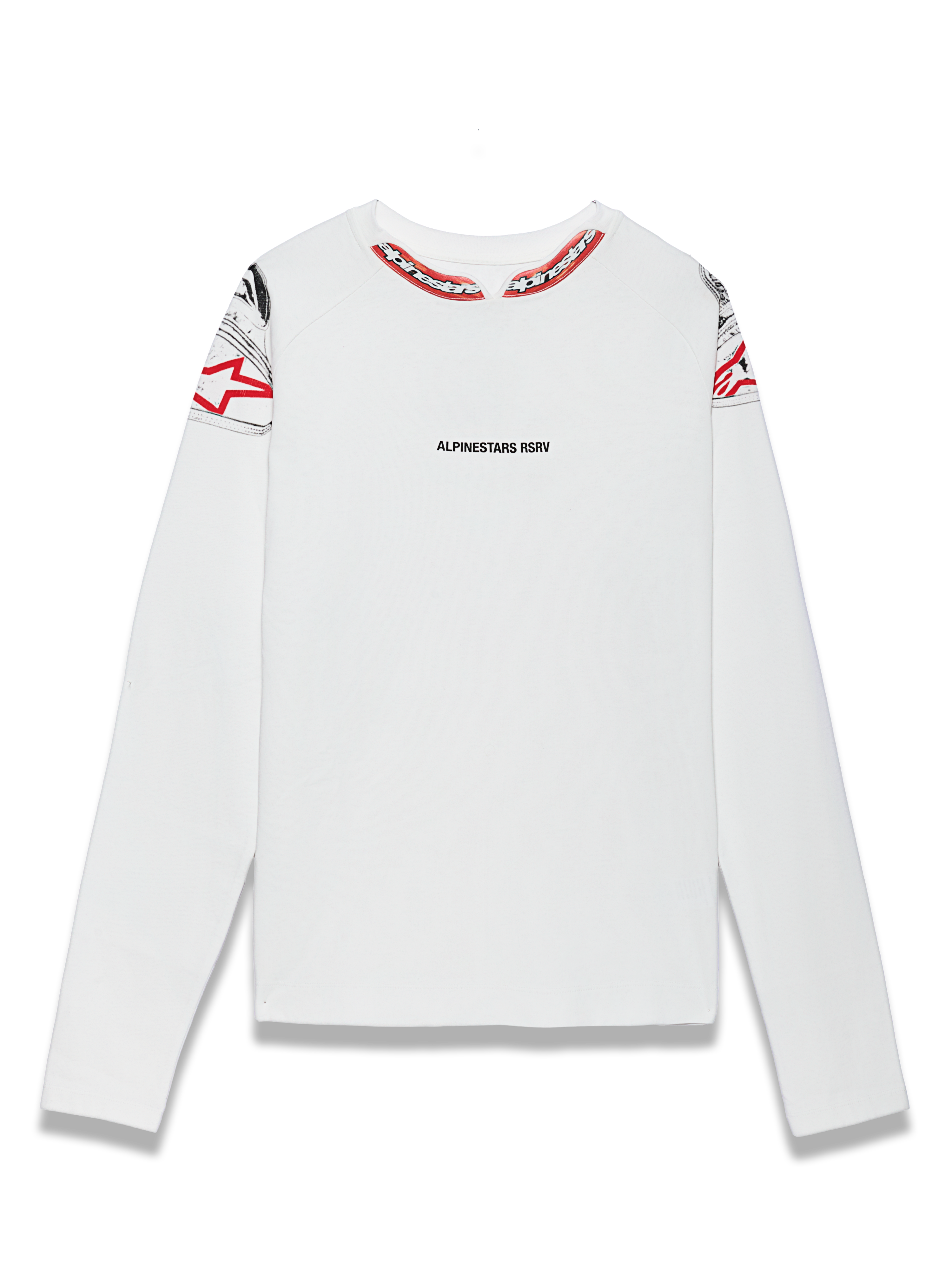 Split Collar LS Tee