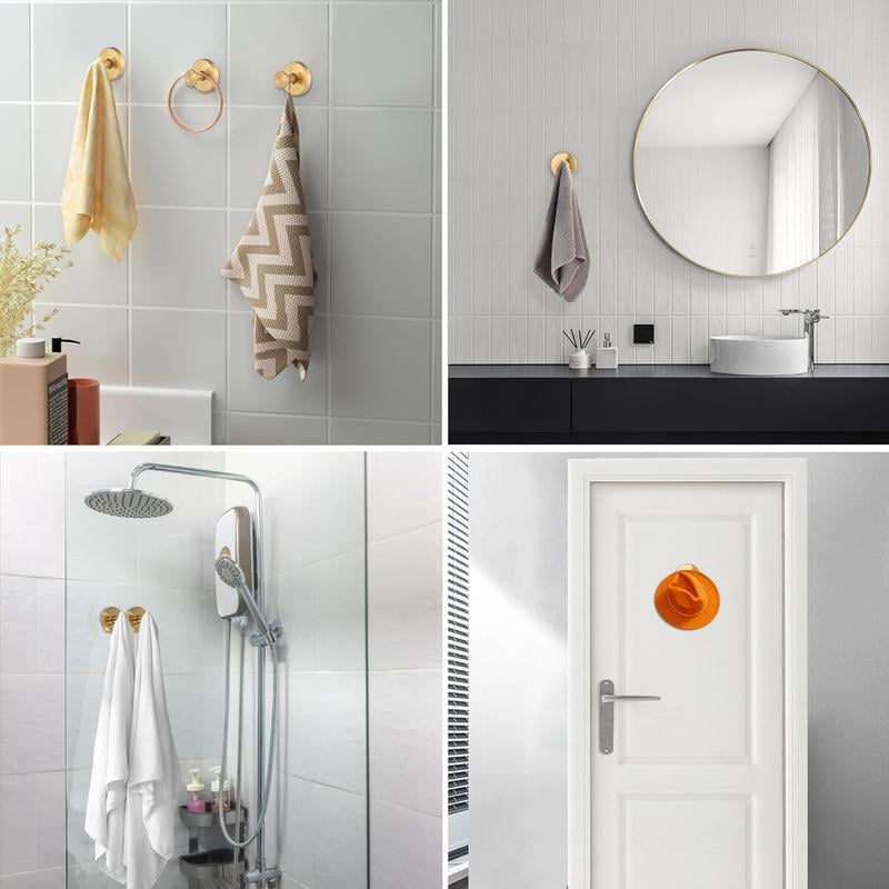 🔥2 Packs Suction Cup Hooks for Shower