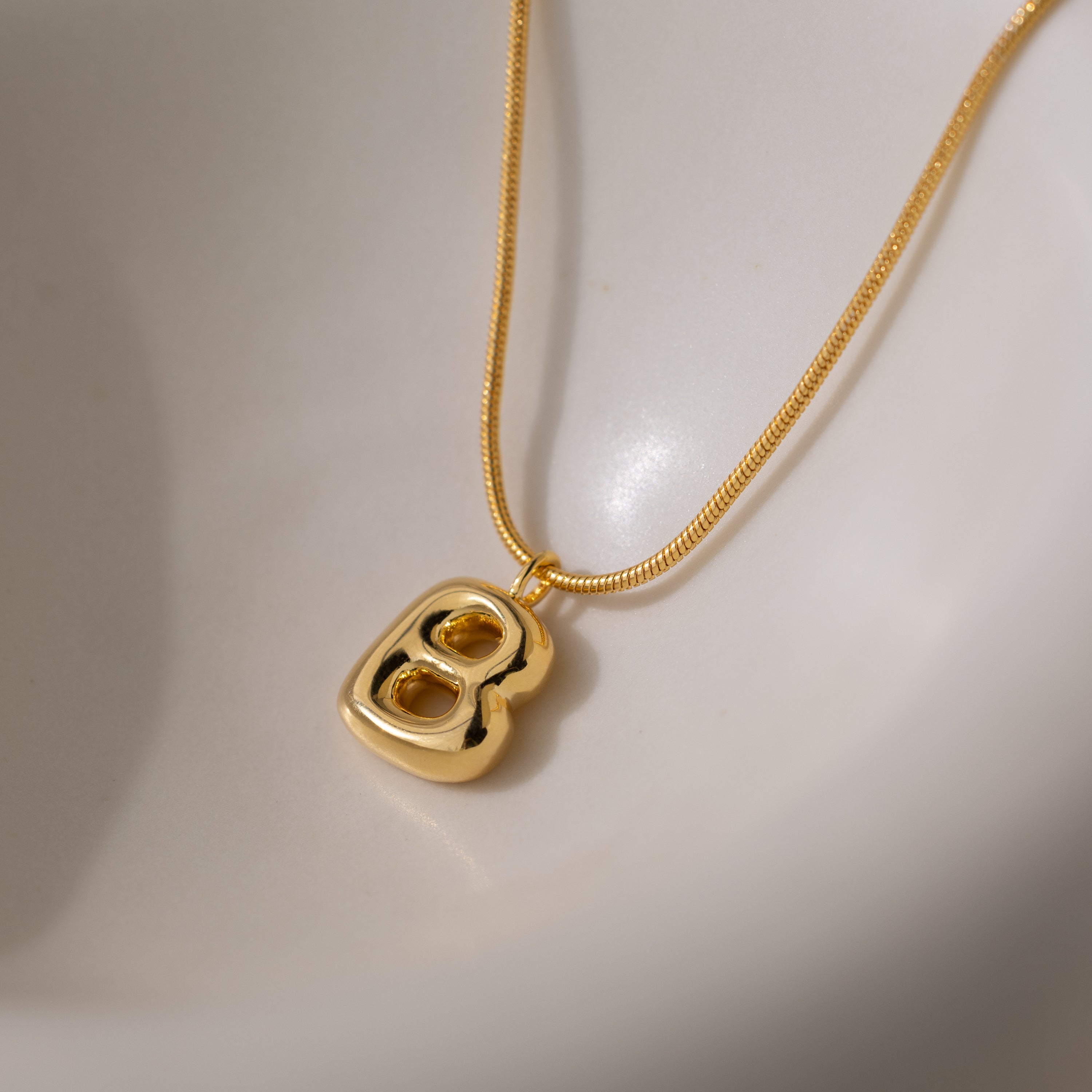 ??Bubble Letter Necklace