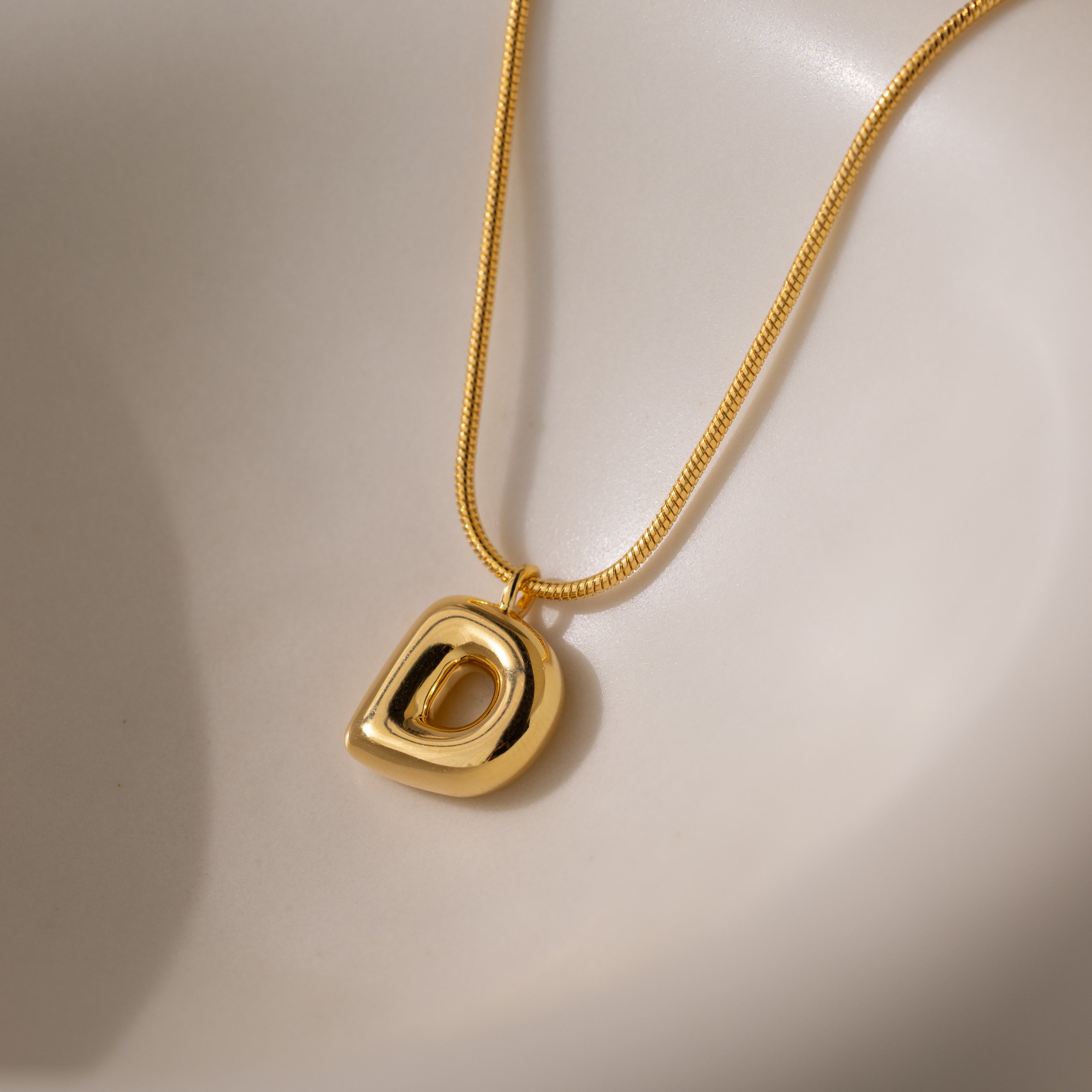 ??Bubble Letter Necklace