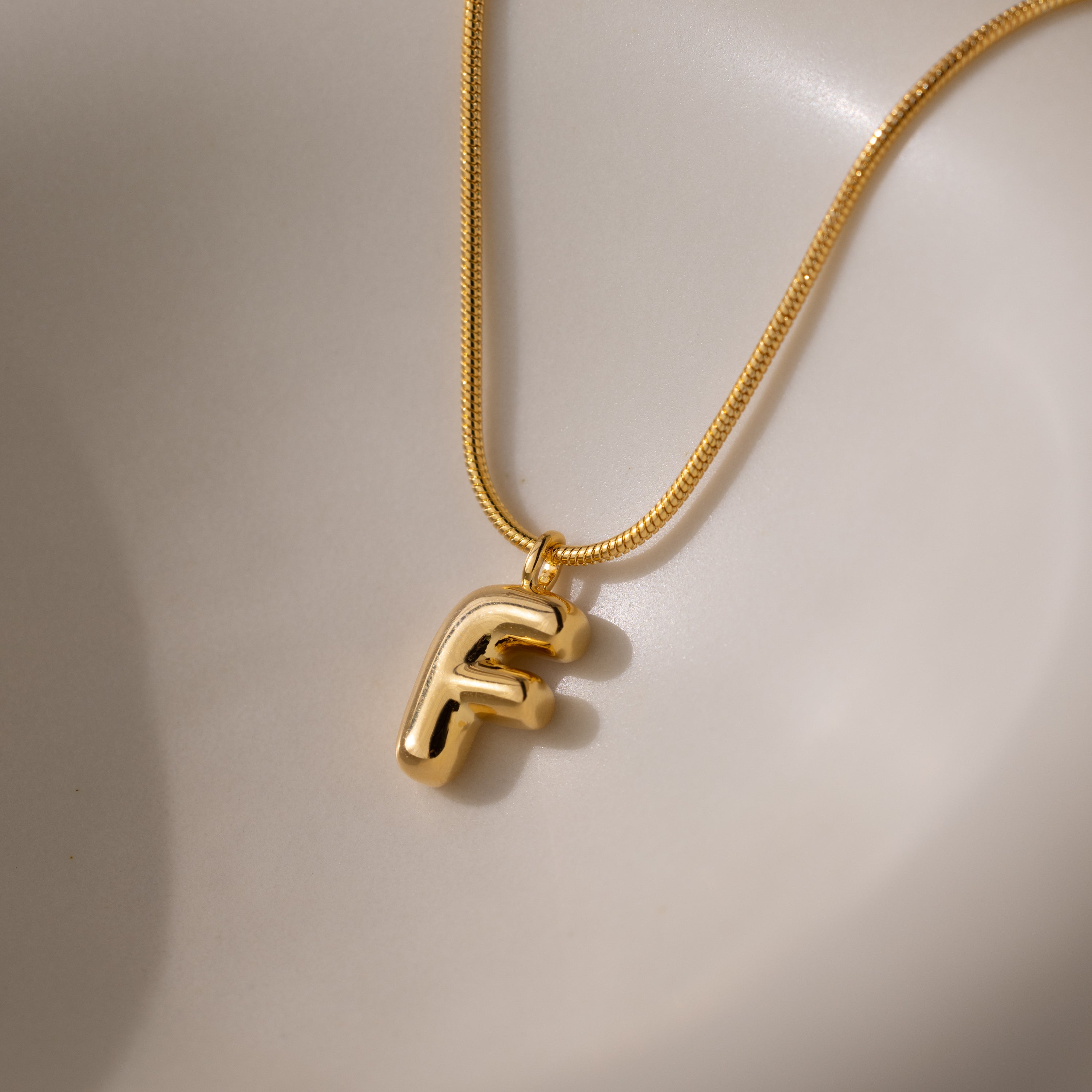 ??Bubble Letter Necklace