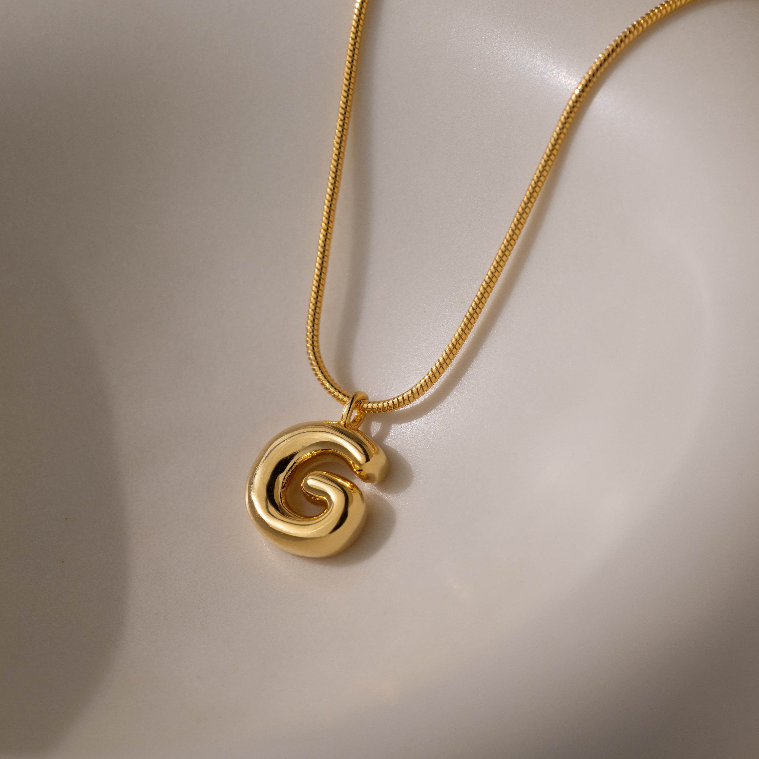 ??Bubble Letter Necklace