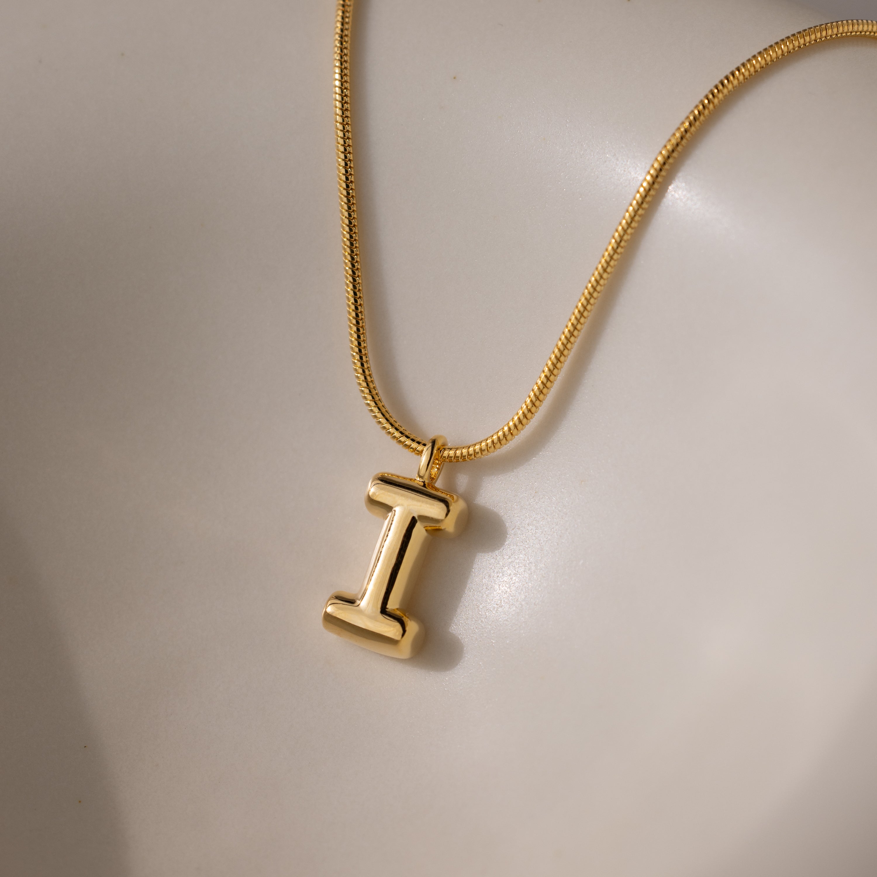 ??Bubble Letter Necklace