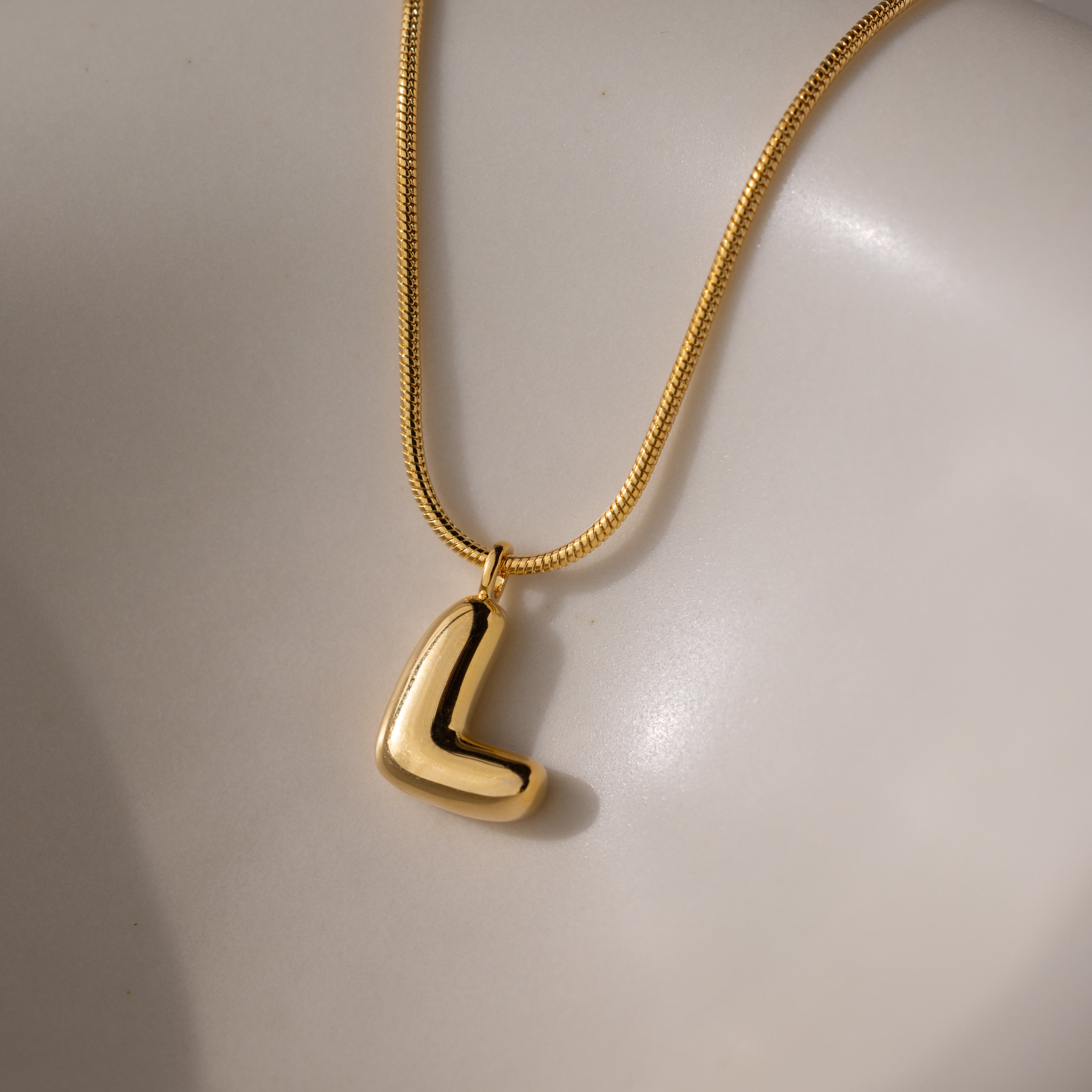 ??Bubble Letter Necklace