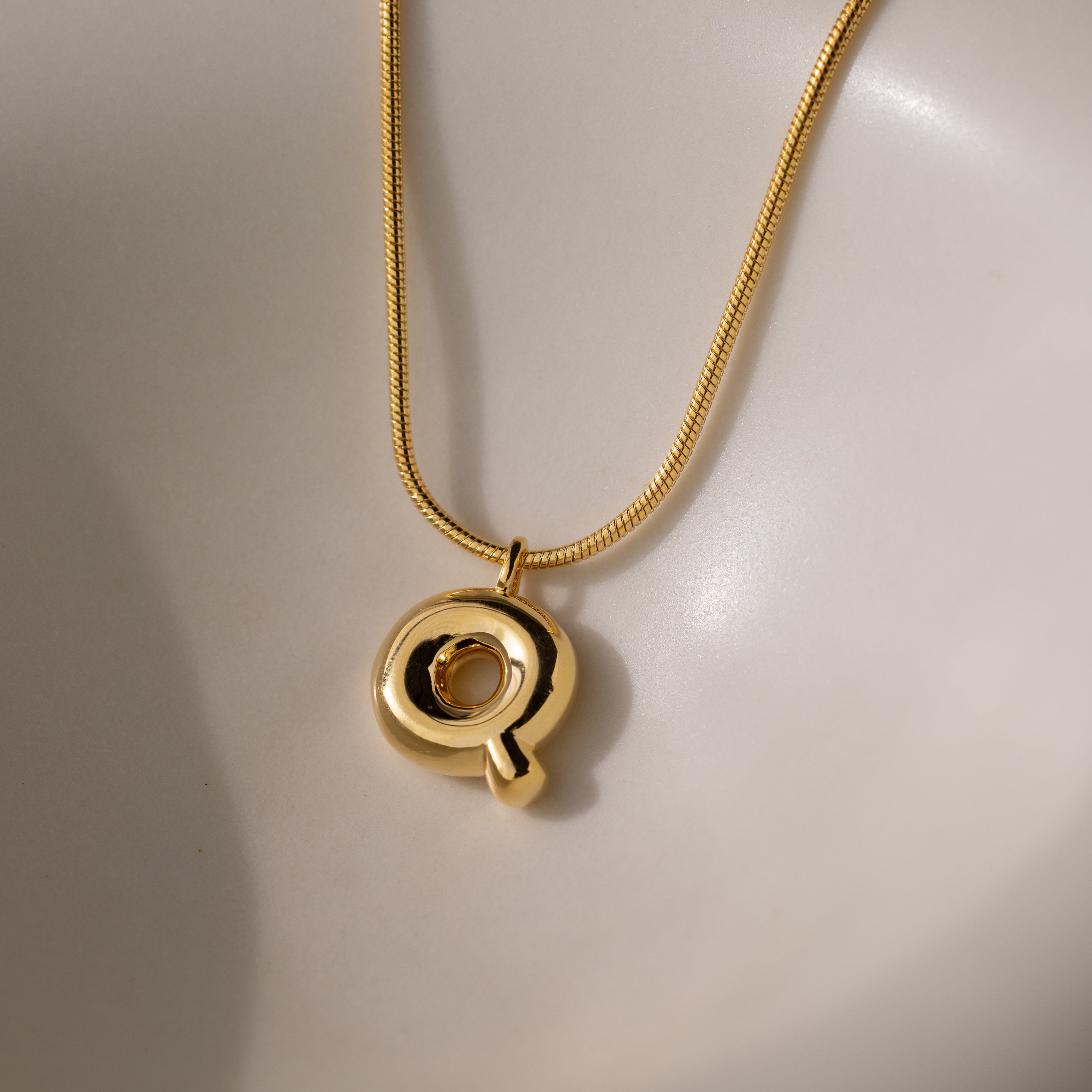 ??Bubble Letter Necklace