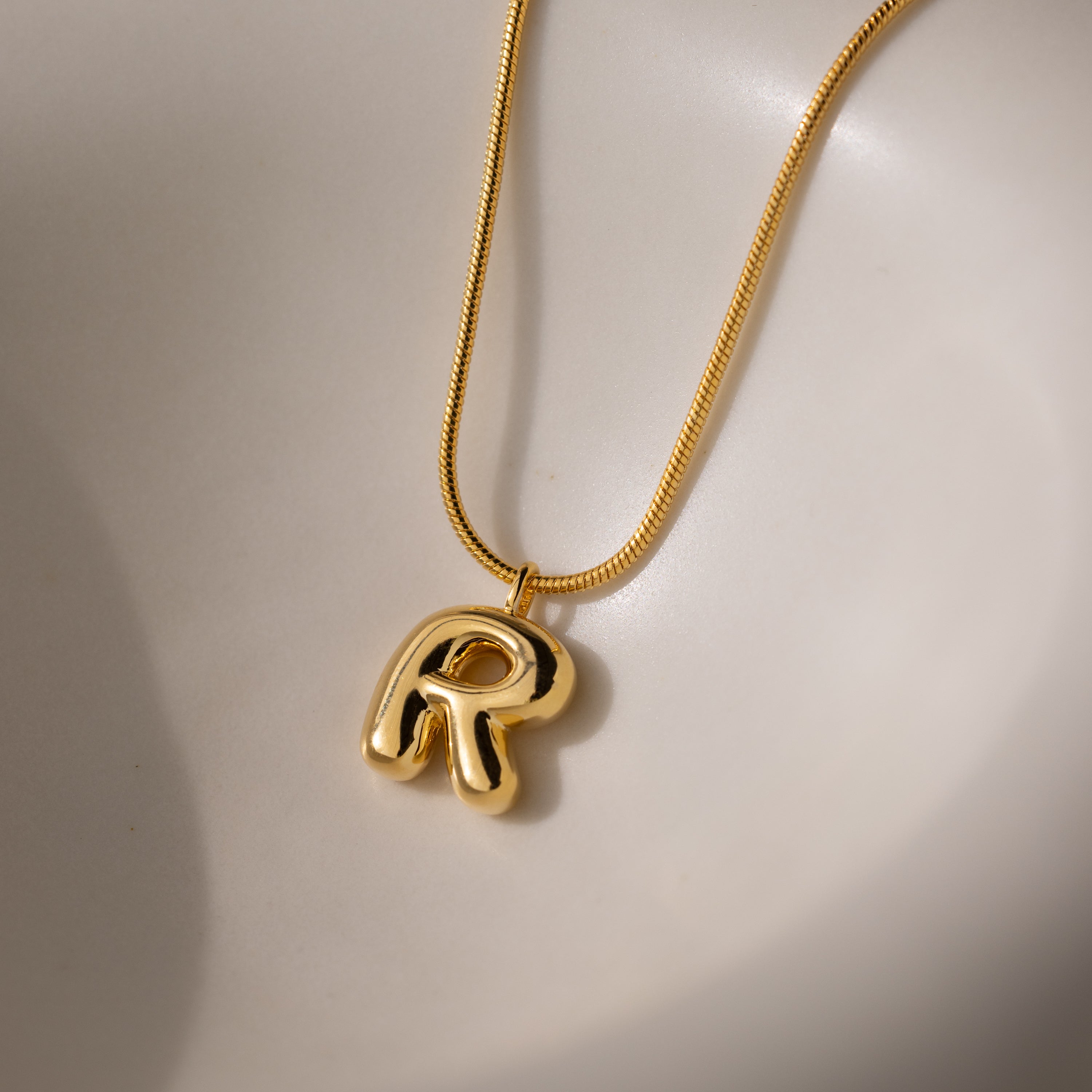 ??Bubble Letter Necklace