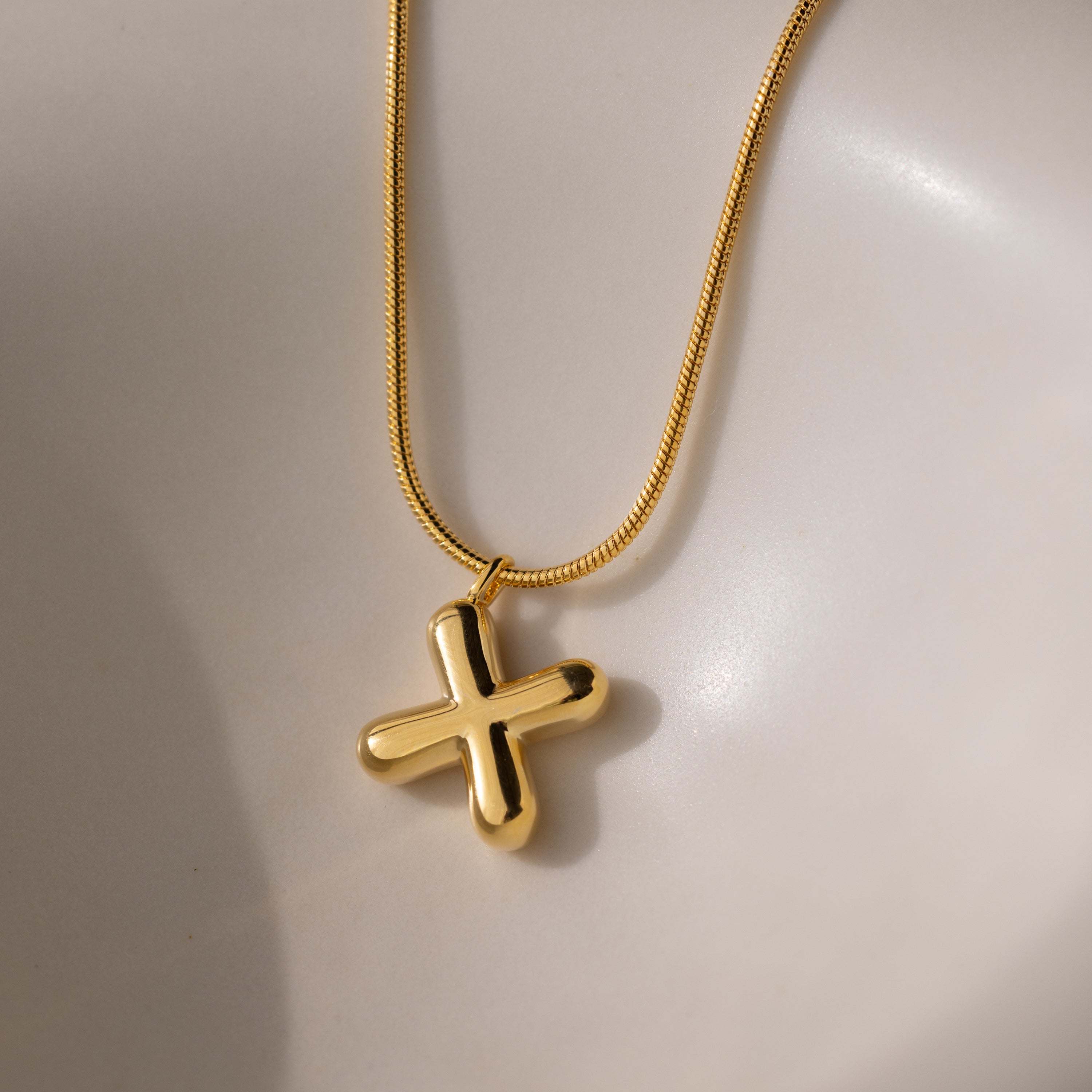 ??Bubble Letter Necklace