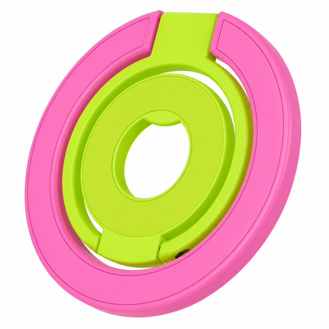 Pastello Macaron Grip in Fuchsia Lime
